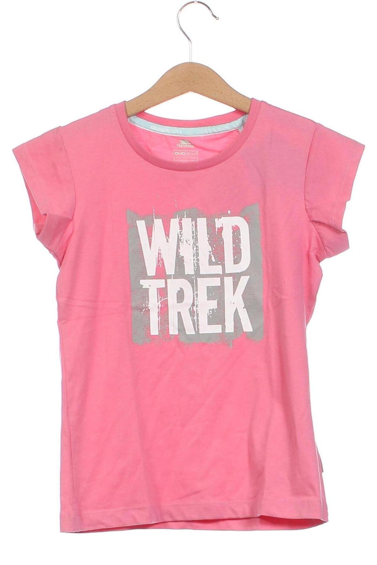 Kinder T-Shirt Trespass, Größe 6-7y/ 122-128 cm, Farbe Rosa, Preis € 25,26