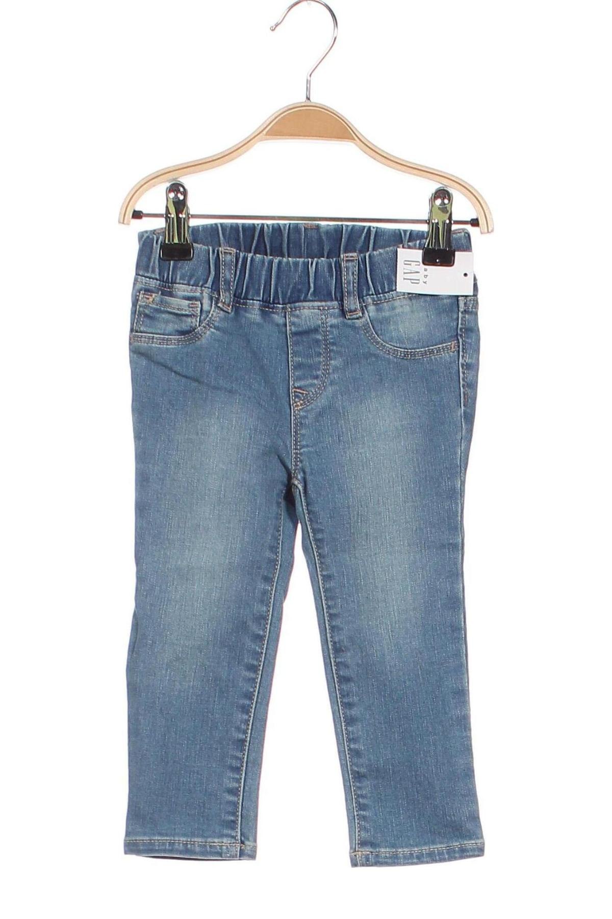 Dziecięce jeansy Gap, Rozmiar 12-18m/ 80-86 cm, Kolor Niebieski, Cena 210,57 zł