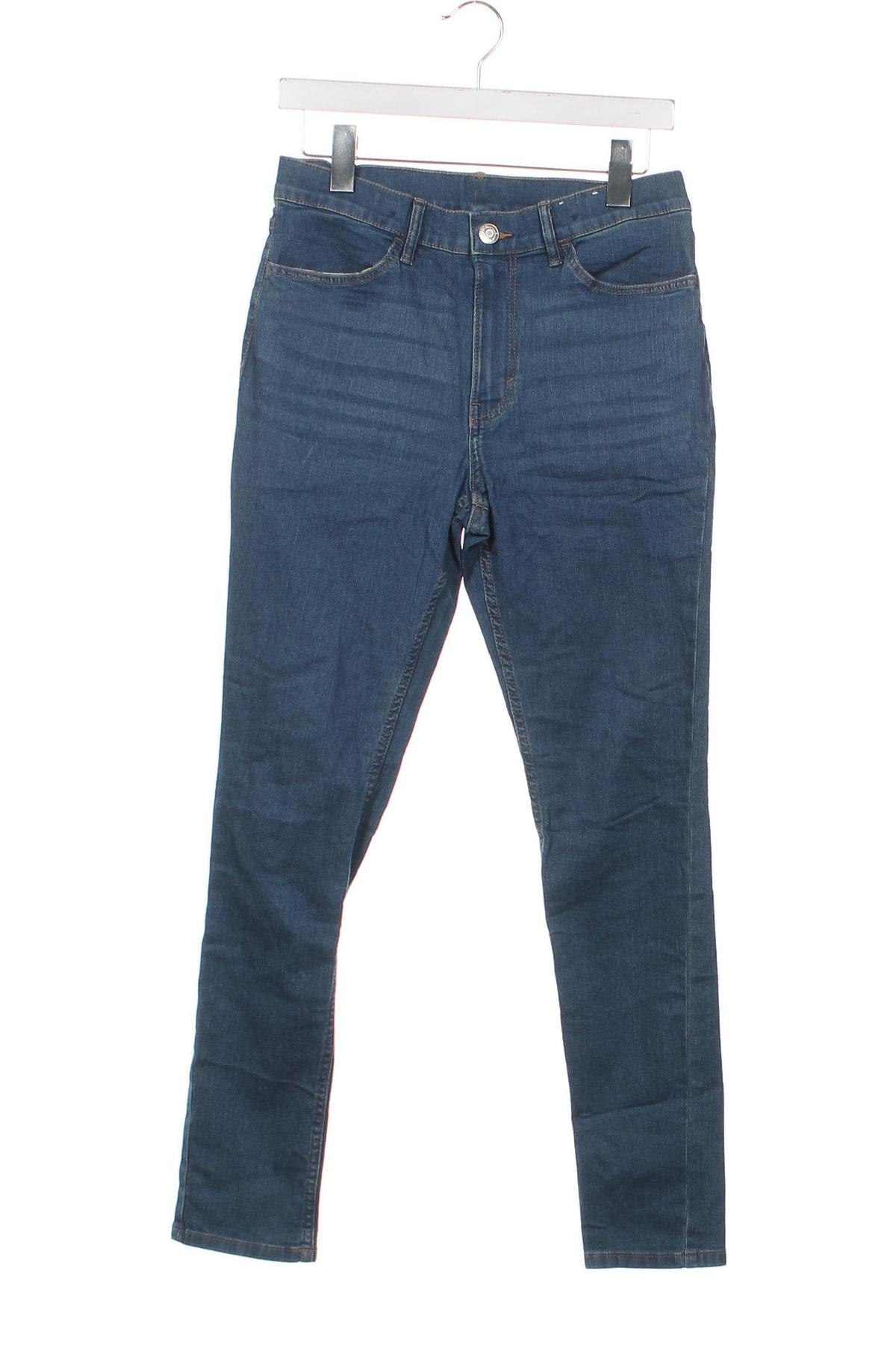 Dziecięce jeansy H&M, Rozmiar 15-18y/ 170-176 cm, Kolor Niebieski, Cena 17,85 zł
