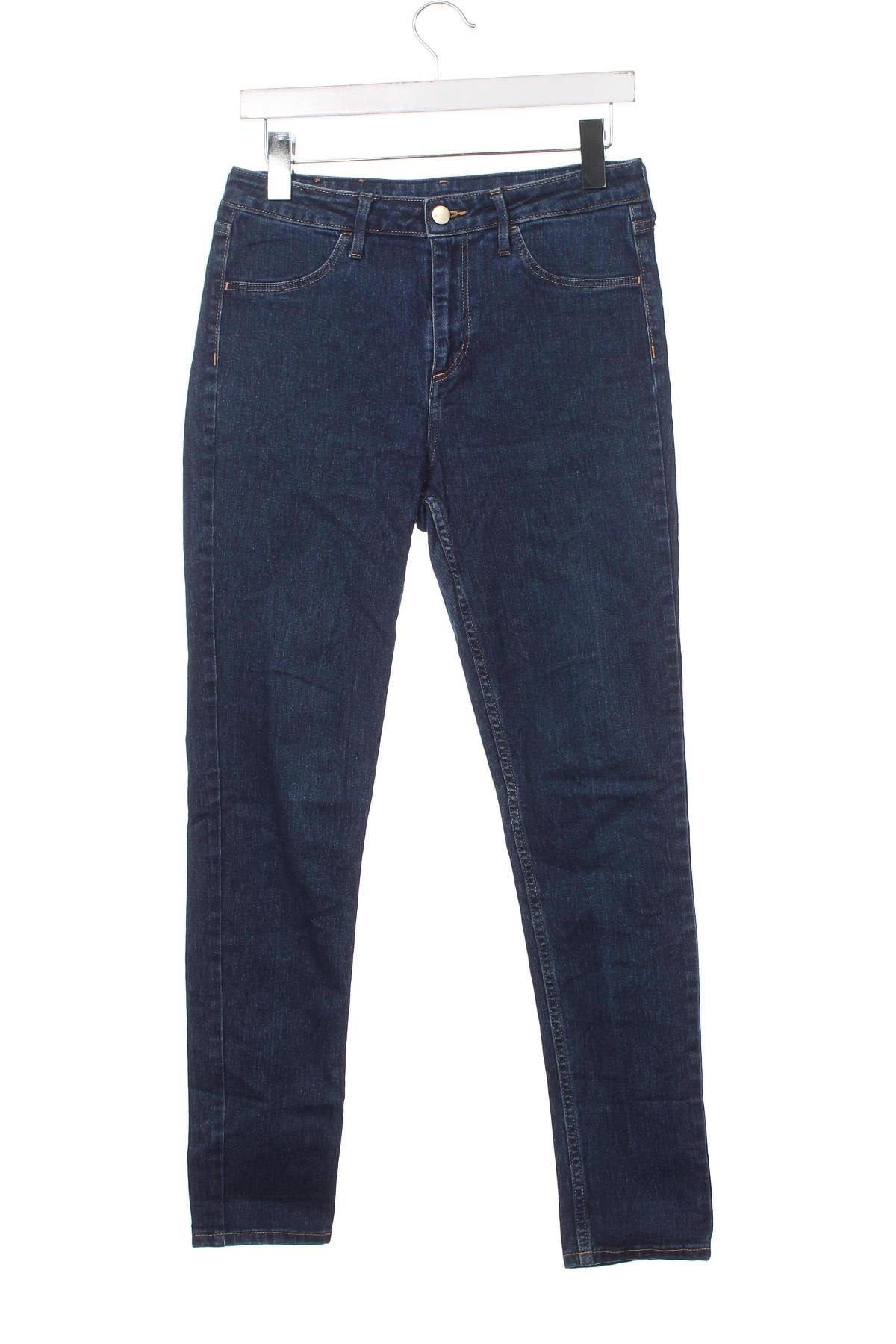 Dziecięce jeansy H&M, Rozmiar 15-18y/ 170-176 cm, Kolor Niebieski, Cena 25,05 zł