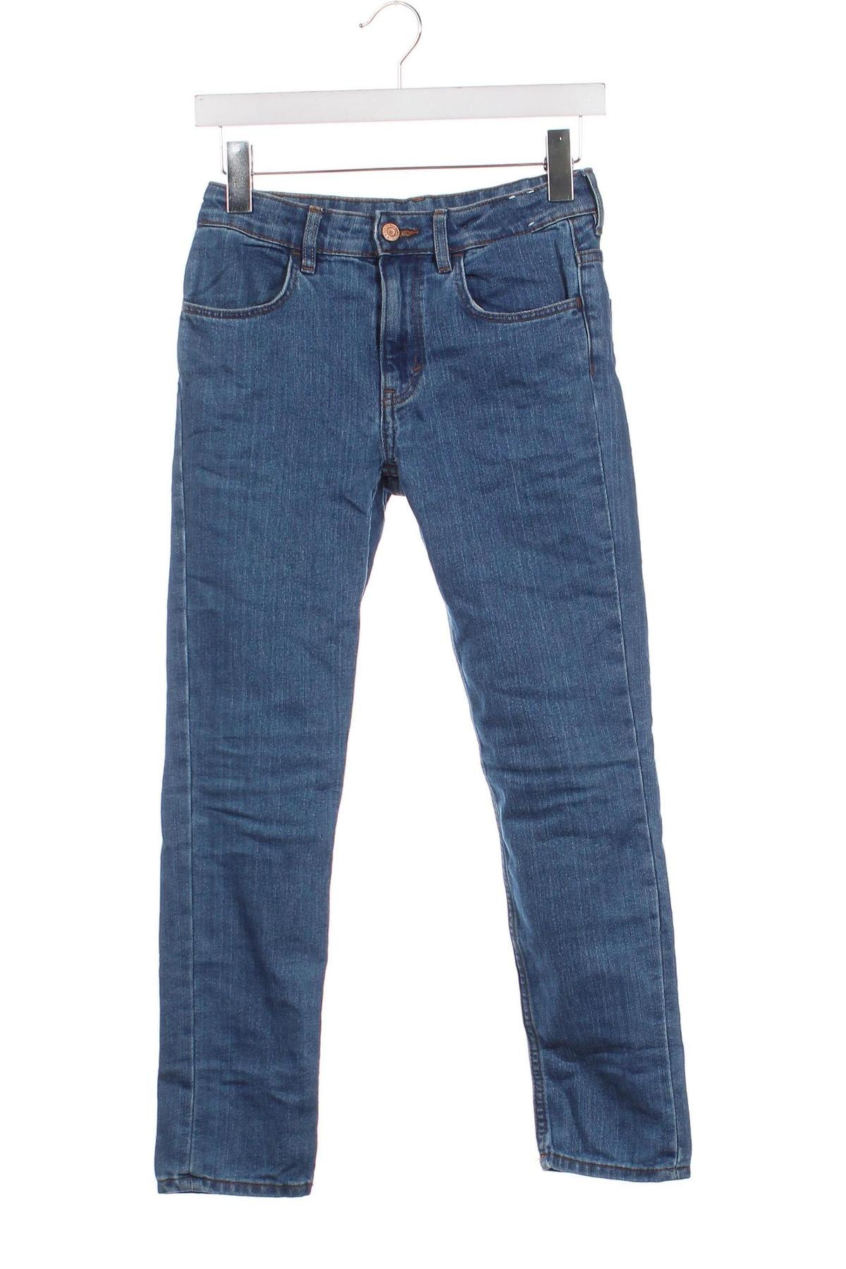 Dětské džíny  H&M, Velikost 11-12y/ 152-158 cm, Barva Modrá, Cena  462,00 Kč