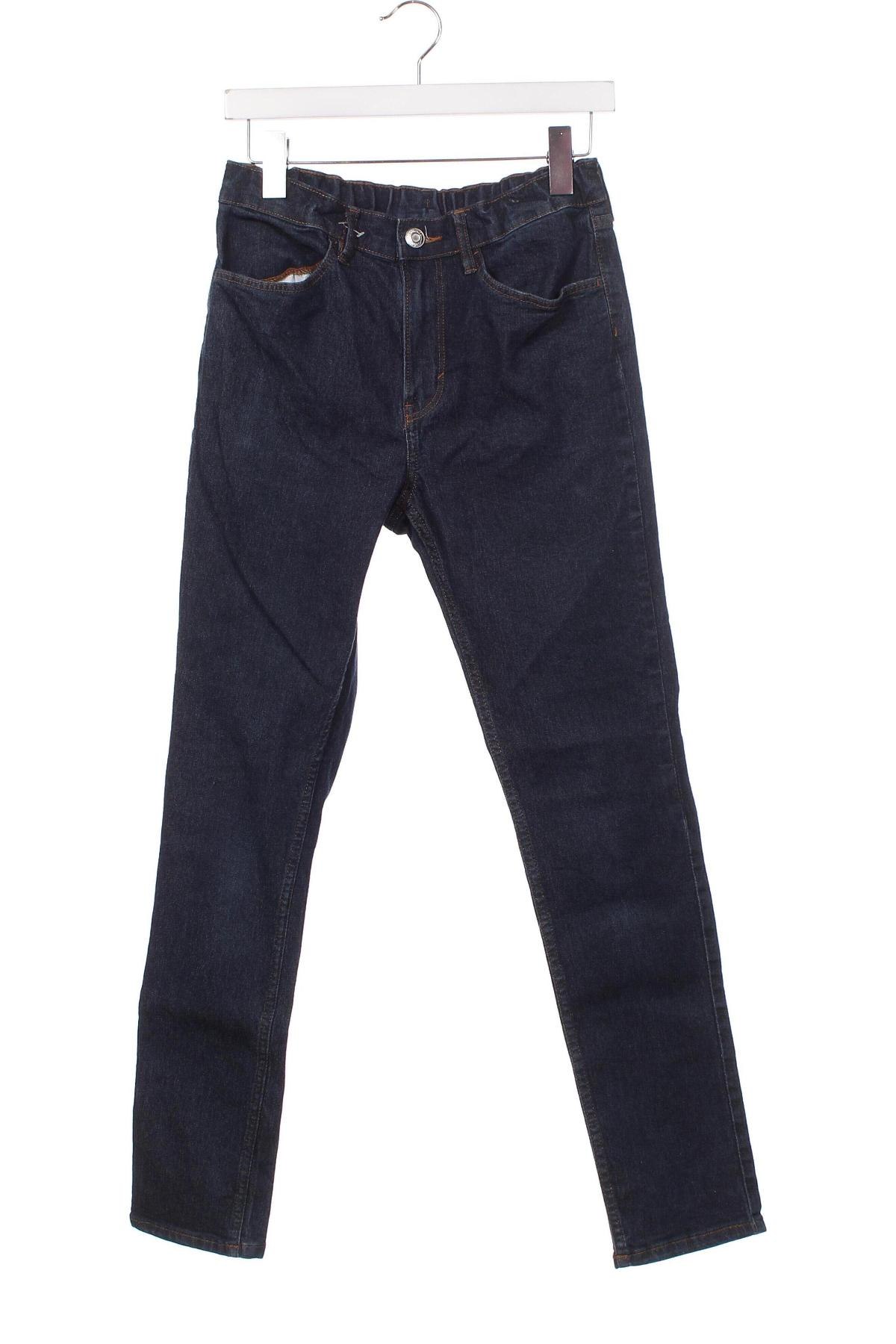 Dětské džíny  H&M, Velikost 14-15y/ 168-170 cm, Barva Modrá, Cena  204,00 Kč