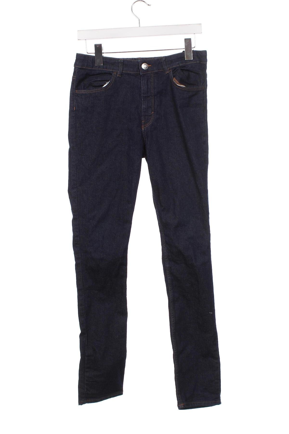 Dziecięce jeansy H&M, Rozmiar 14-15y/ 168-170 cm, Kolor Niebieski, Cena 15,35 zł