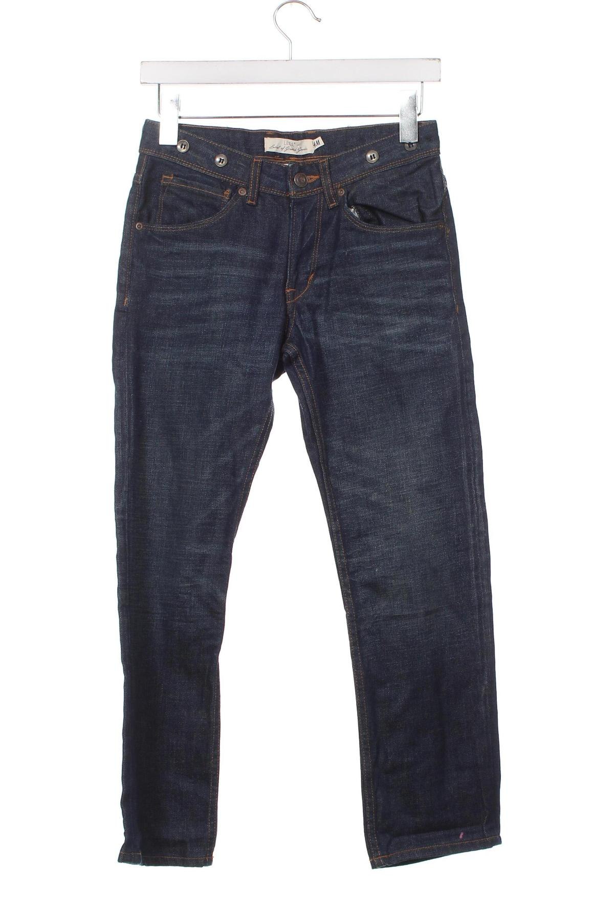 Dětské džíny  H&M L.O.G.G., Velikost 9-10y/ 140-146 cm, Barva Modrá, Cena  367,00 Kč