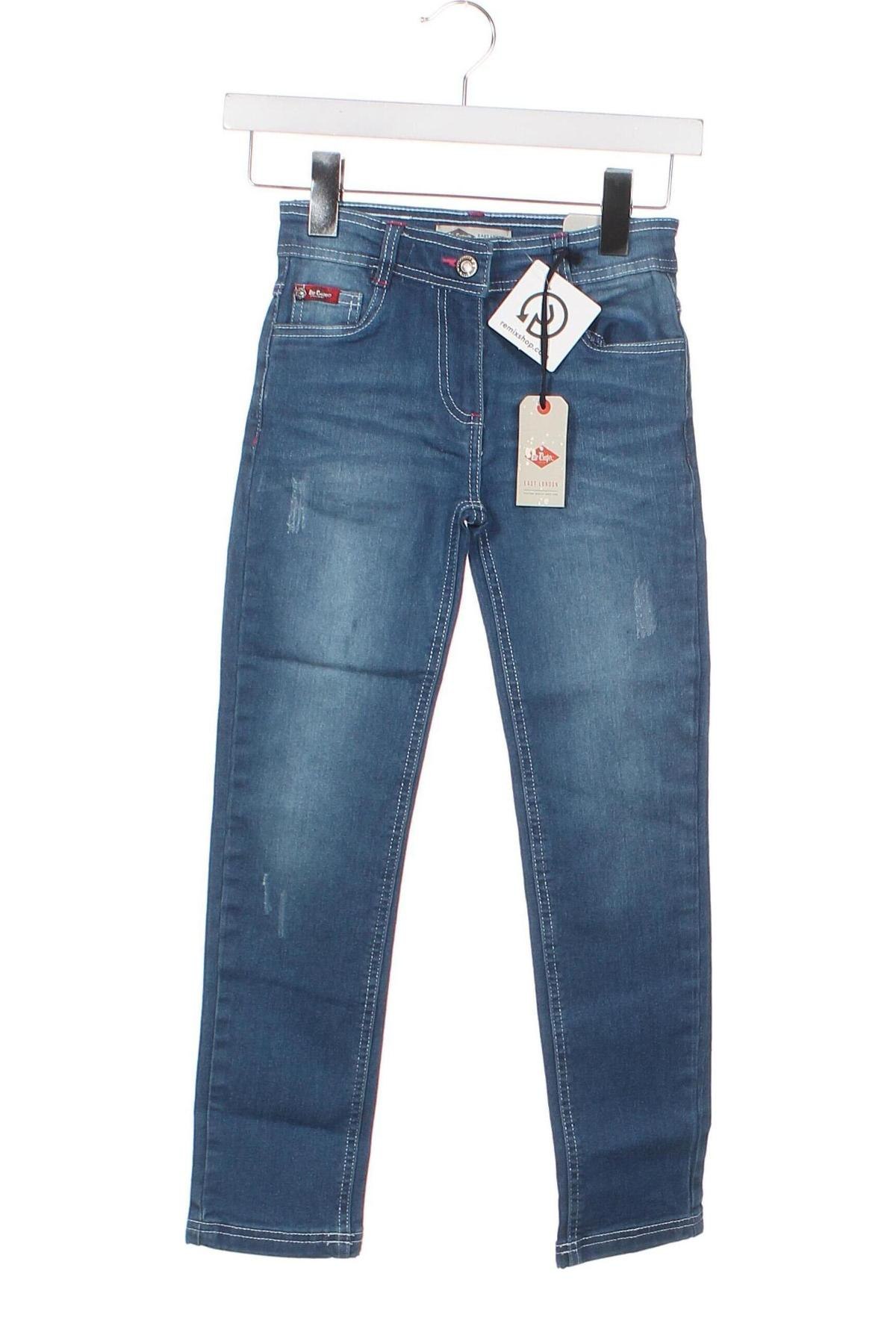 Dziecięce jeansy Lee Cooper, Rozmiar 7-8y/ 128-134 cm, Kolor Niebieski, Cena 90,55 zł