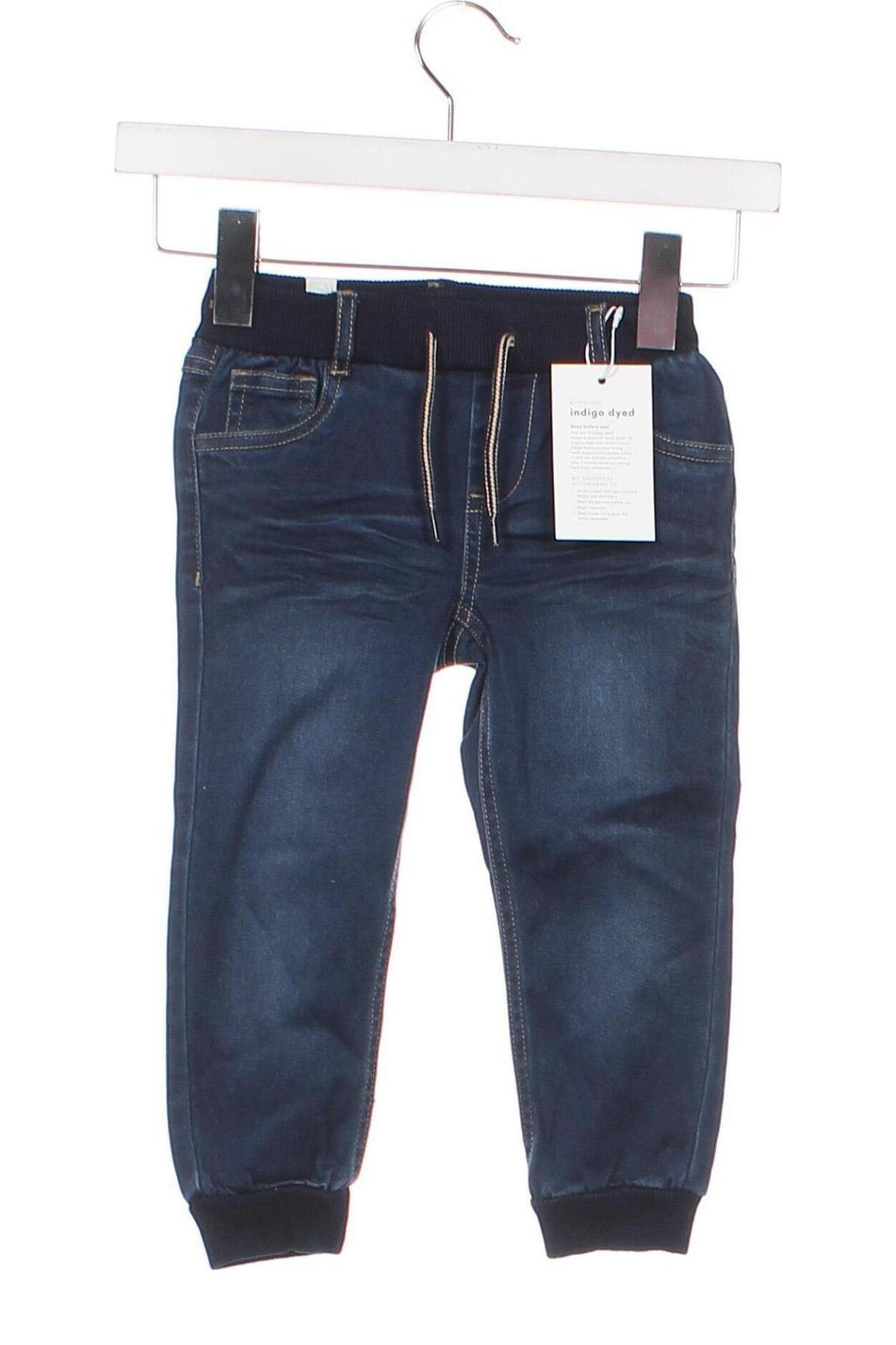 Dziecięce jeansy Name It, Rozmiar 18-24m/ 86-98 cm, Kolor Niebieski, Cena 75,75 zł