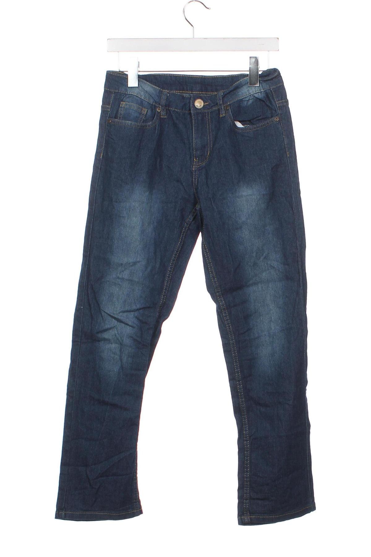 Dziecięce jeansy X-Mail, Rozmiar 12-13y/ 158-164 cm, Kolor Niebieski, Cena 24,56 zł