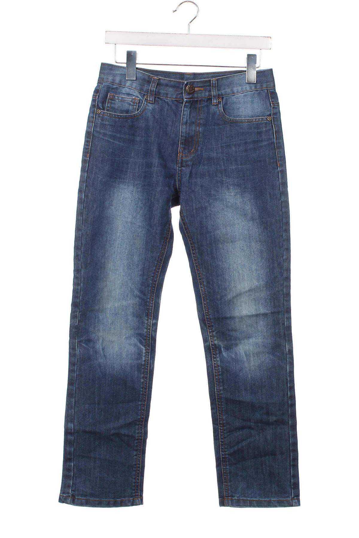 Dziecięce jeansy Y.F.K., Rozmiar 11-12y/ 152-158 cm, Kolor Niebieski, Cena 22,45 zł