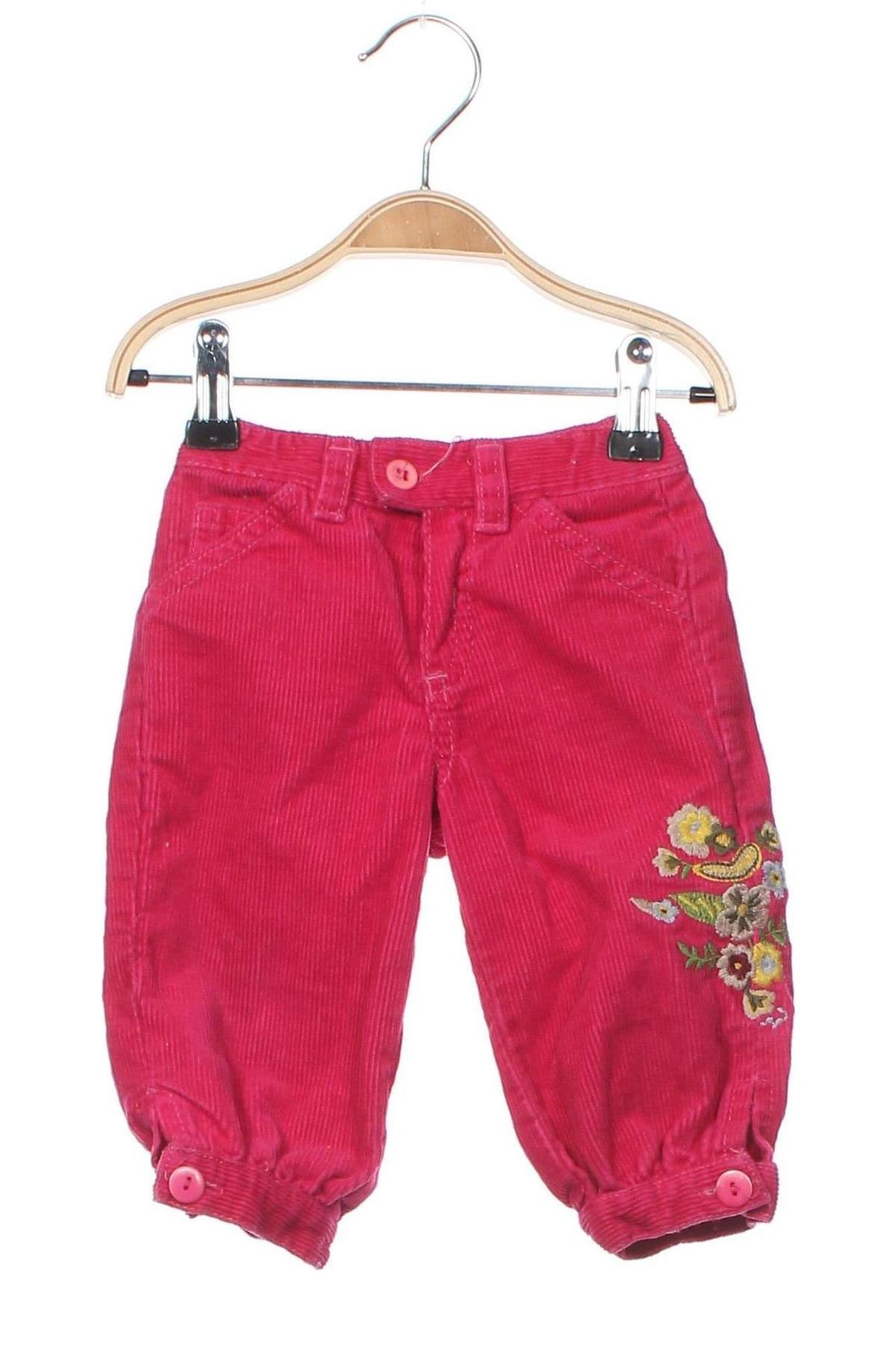Детски джинси Cichlid, Размер 6-9m/ 68-74 см, Цвят Розов, Цена 8,40 лв.
