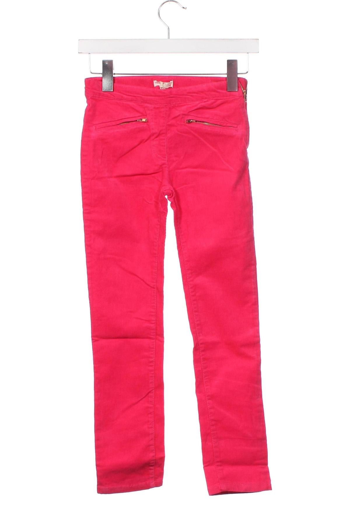 Pantaloni de catifea reiată, pentru copii Du Pareil Au Meme, Mărime 8-9y/ 134-140 cm, Culoare Roz, Preț 68,34 Lei
