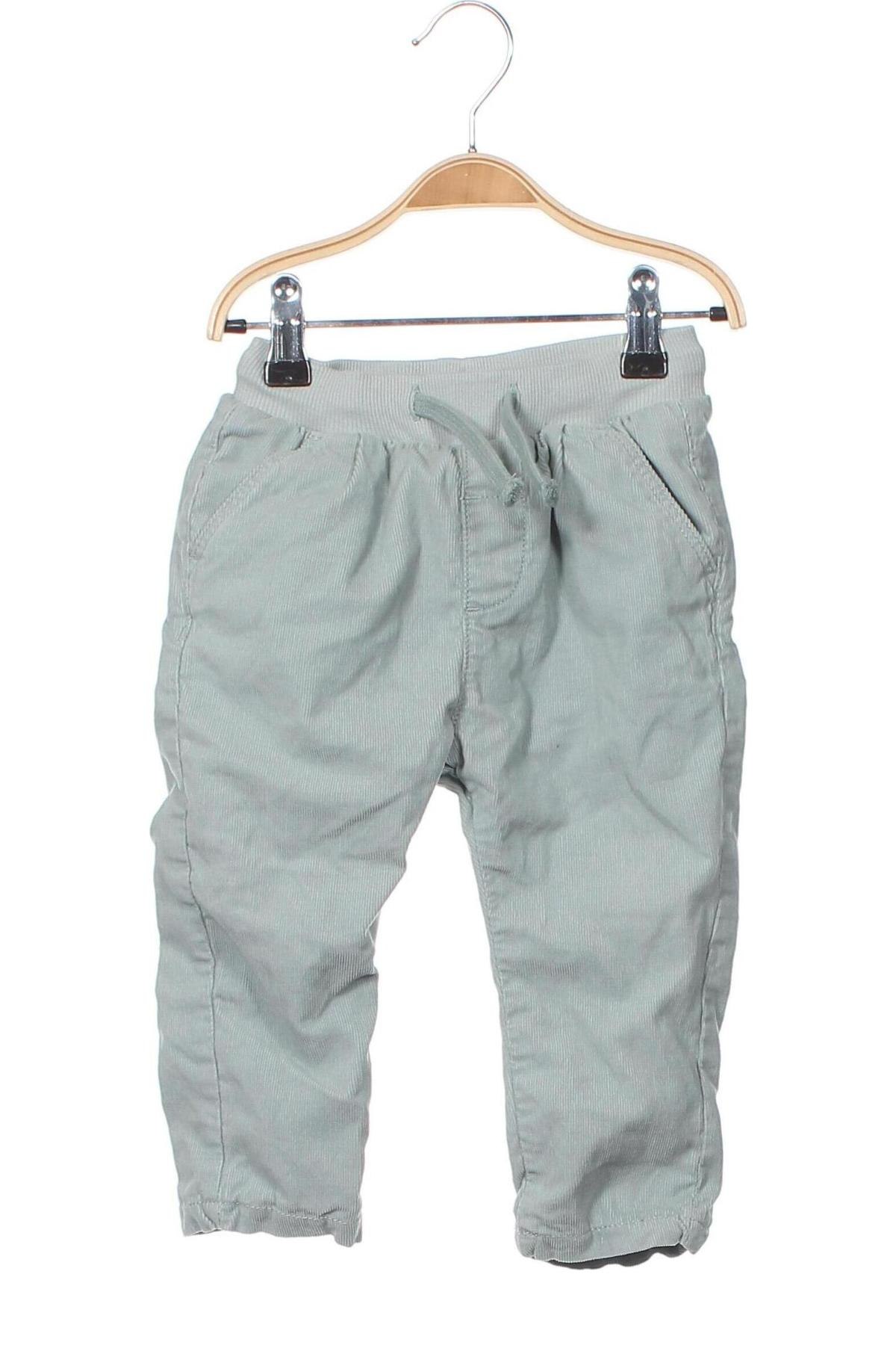 Pantaloni de catifea reiată, pentru copii LC Waikiki, Mărime 12-18m/ 80-86 cm, Culoare Verde, Preț 25,51 Lei