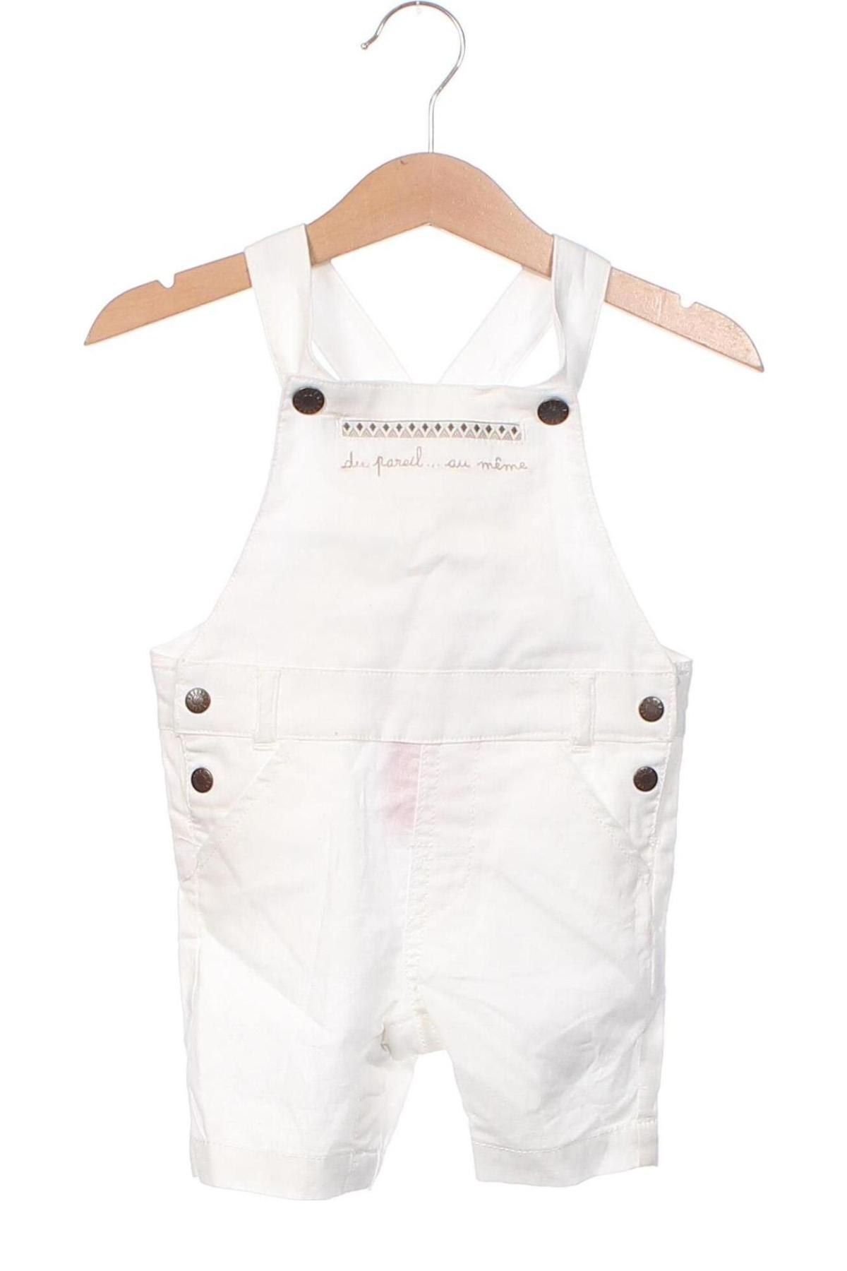 Kinder Overall Du Pareil Au Meme, Größe 9-12m/ 74-80 cm, Farbe Weiß, Preis € 35,57