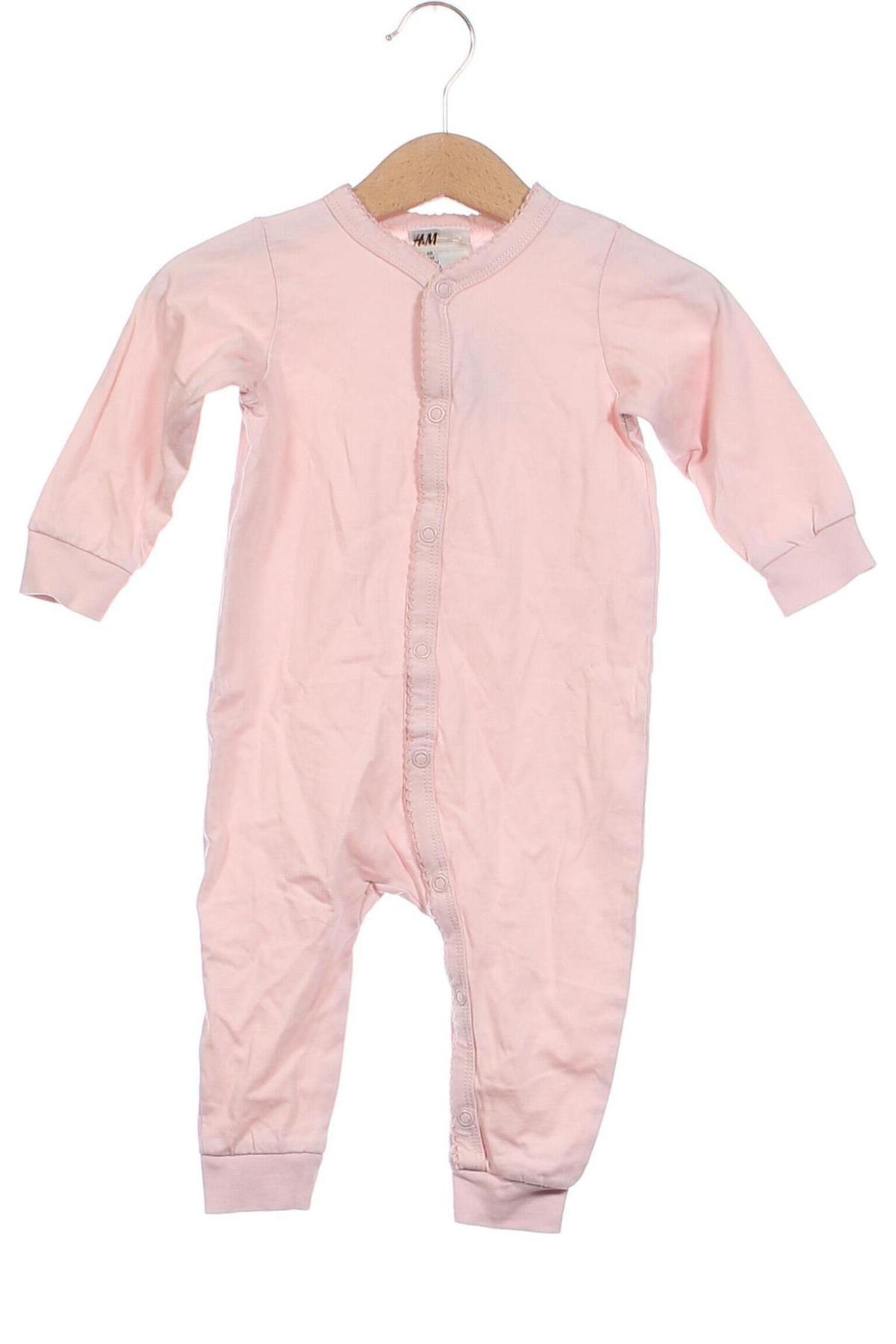 Kinder Overall H&M, Größe 3-6m/ 62-68 cm, Farbe Rosa, Preis € 6,72