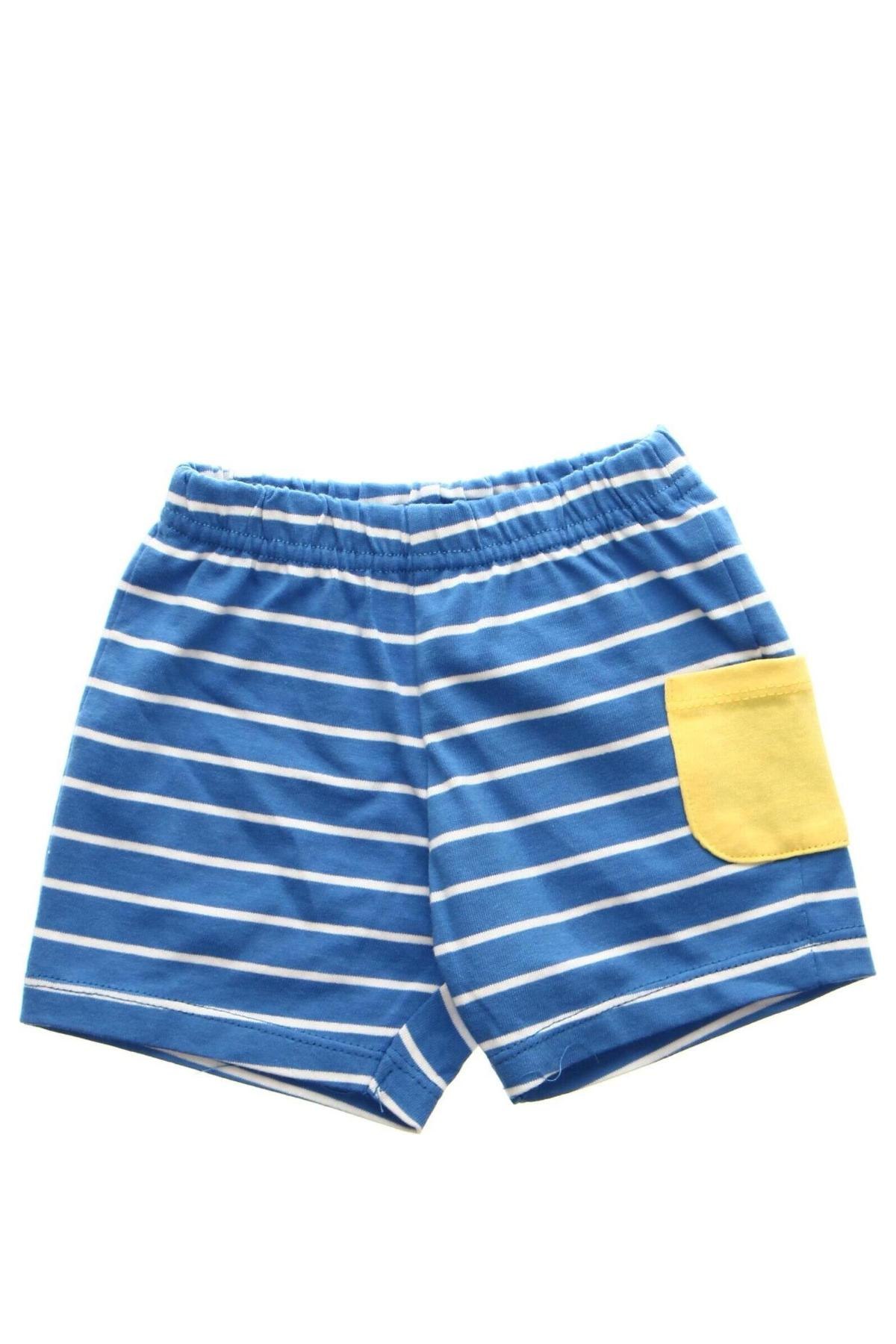 Pantaloni scurți pentru copii Du Pareil Au Meme, Mărime 3-6m/ 62-68 cm, Culoare Albastru, Preț 94,74 Lei