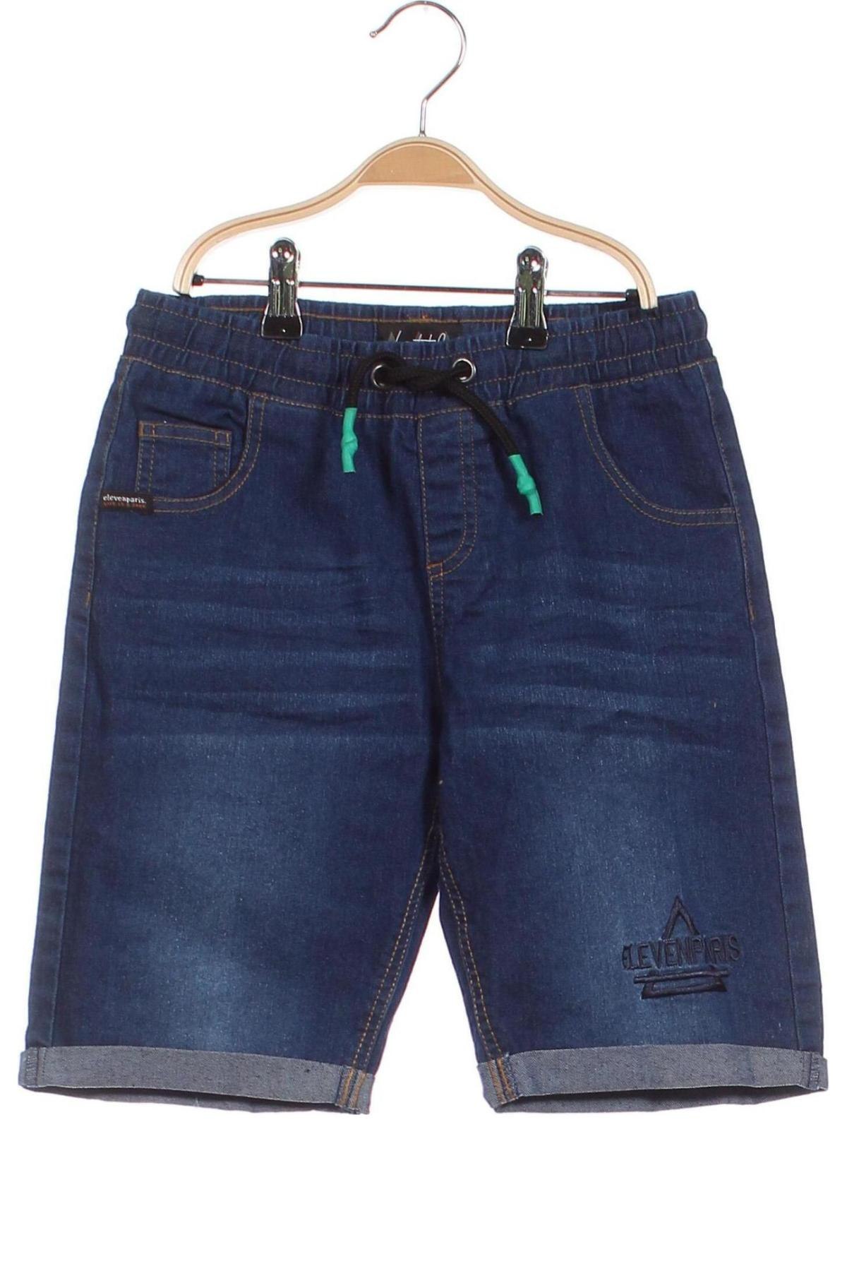 Dětské krátké kalhoty  Eleven Paris, Velikost 11-12y/ 152-158 cm, Barva Modrá, Cena  478,00 Kč
