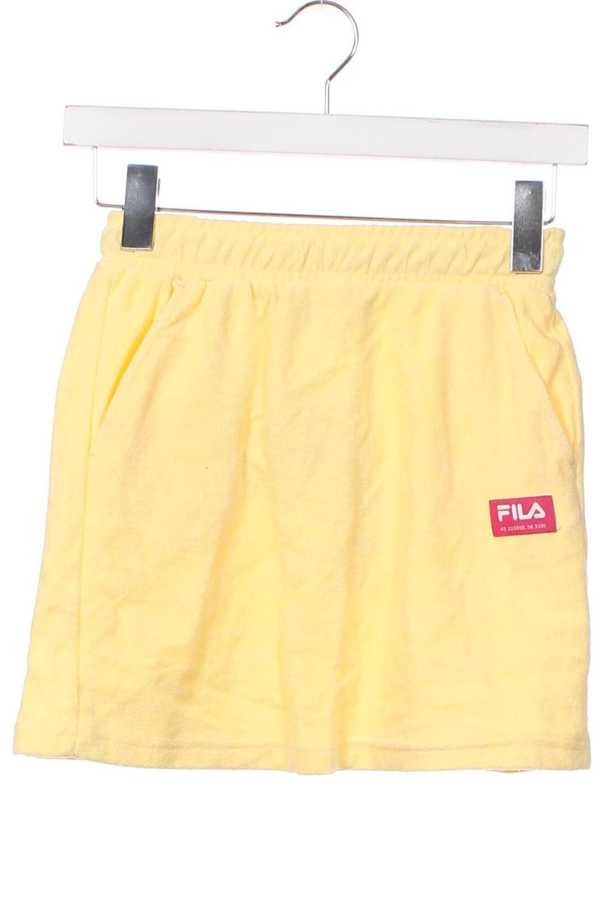 Detské krátke nohavice  FILA, Veľkosť 8-9y/ 134-140 cm, Farba Žltá, Cena  25,26 €