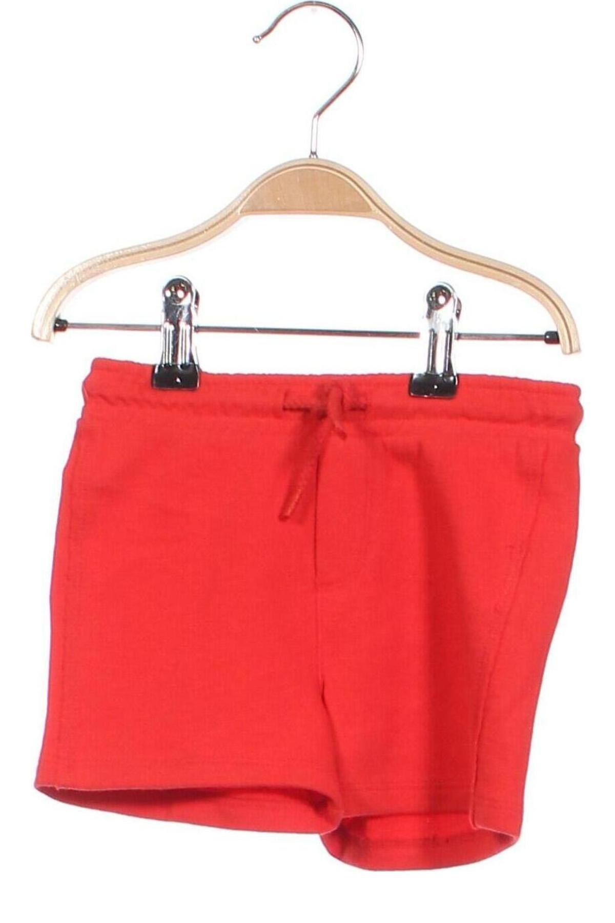 Pantaloni scurți pentru copii Fagottino By Oviesse, Mărime 9-12m/ 74-80 cm, Culoare Roșu, Preț 28,42 Lei