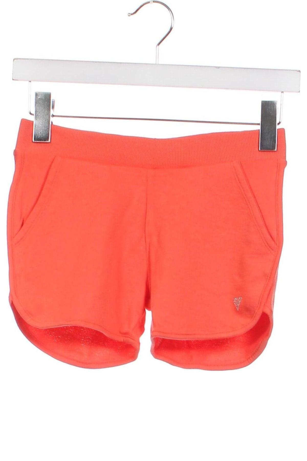 Παιδικό κοντό παντελόνι Guess, Μέγεθος 8-9y/ 134-140 εκ., Χρώμα Πορτοκαλί, Τιμή 40,72 €