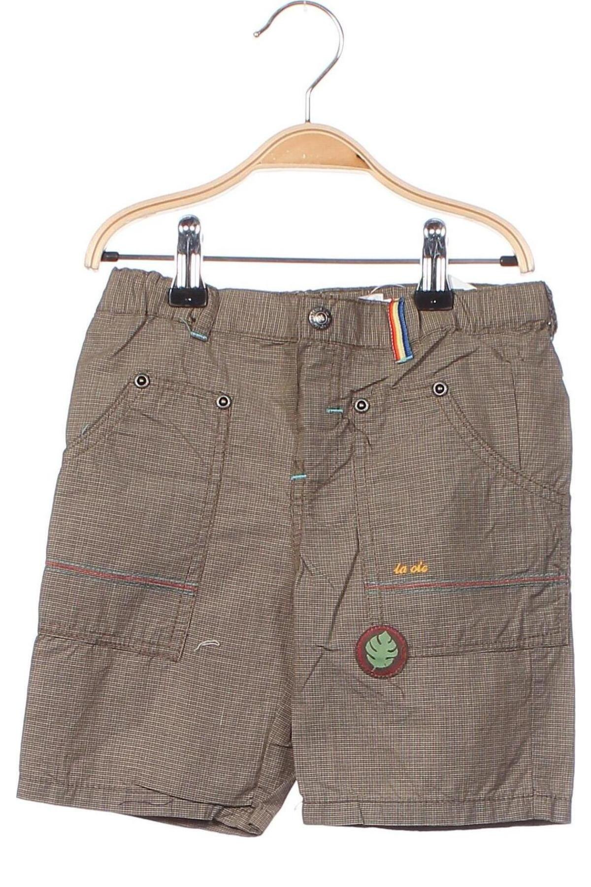 Pantaloni scurți pentru copii La Compagnie des Petits, Mărime 18-24m/ 86-98 cm, Culoare Bej, Preț 33,68 Lei