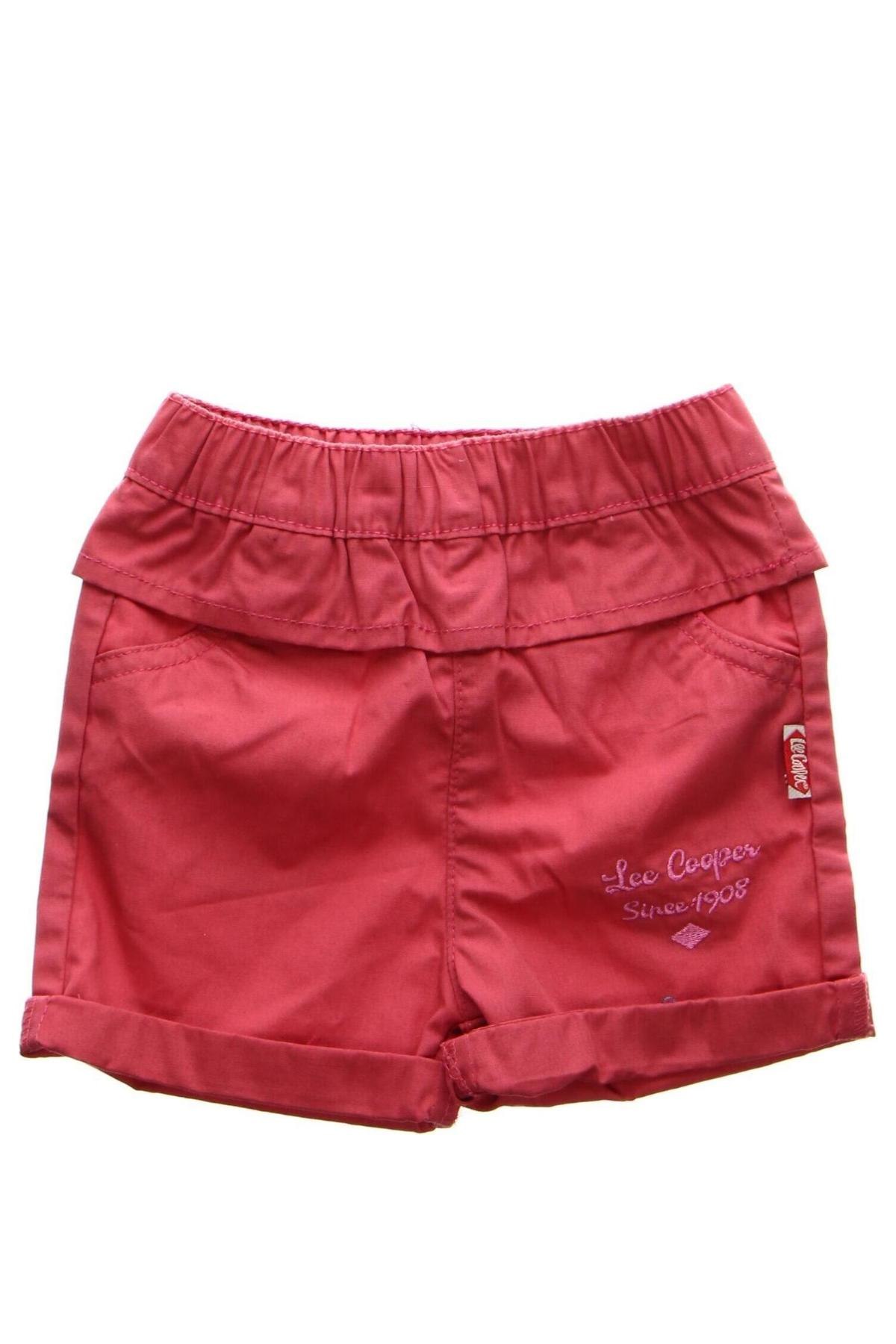 Παιδικό κοντό παντελόνι Lee Cooper, Μέγεθος 6-9m/ 68-74 εκ., Χρώμα Ρόζ , Τιμή 5,69 €