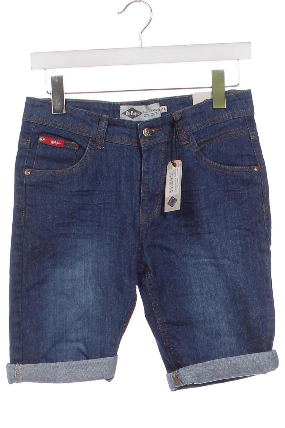 Παιδικό κοντό παντελόνι Lee Cooper, Μέγεθος 14-15y/ 168-170 εκ., Χρώμα Μπλέ, Τιμή 25,26 €