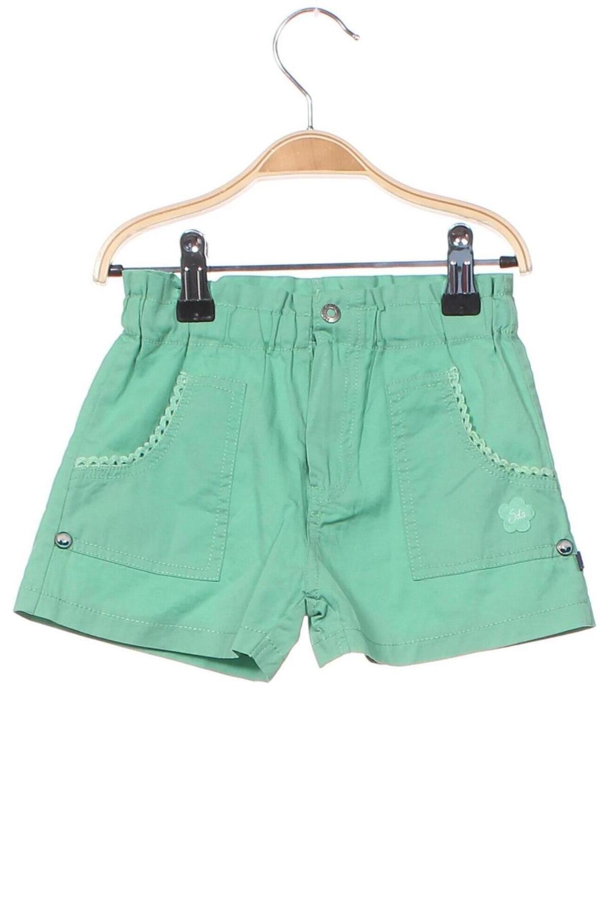 Pantaloni scurți pentru copii Sucre d'Orge, Mărime 4-5y/ 110-116 cm, Culoare Verde, Preț 94,74 Lei