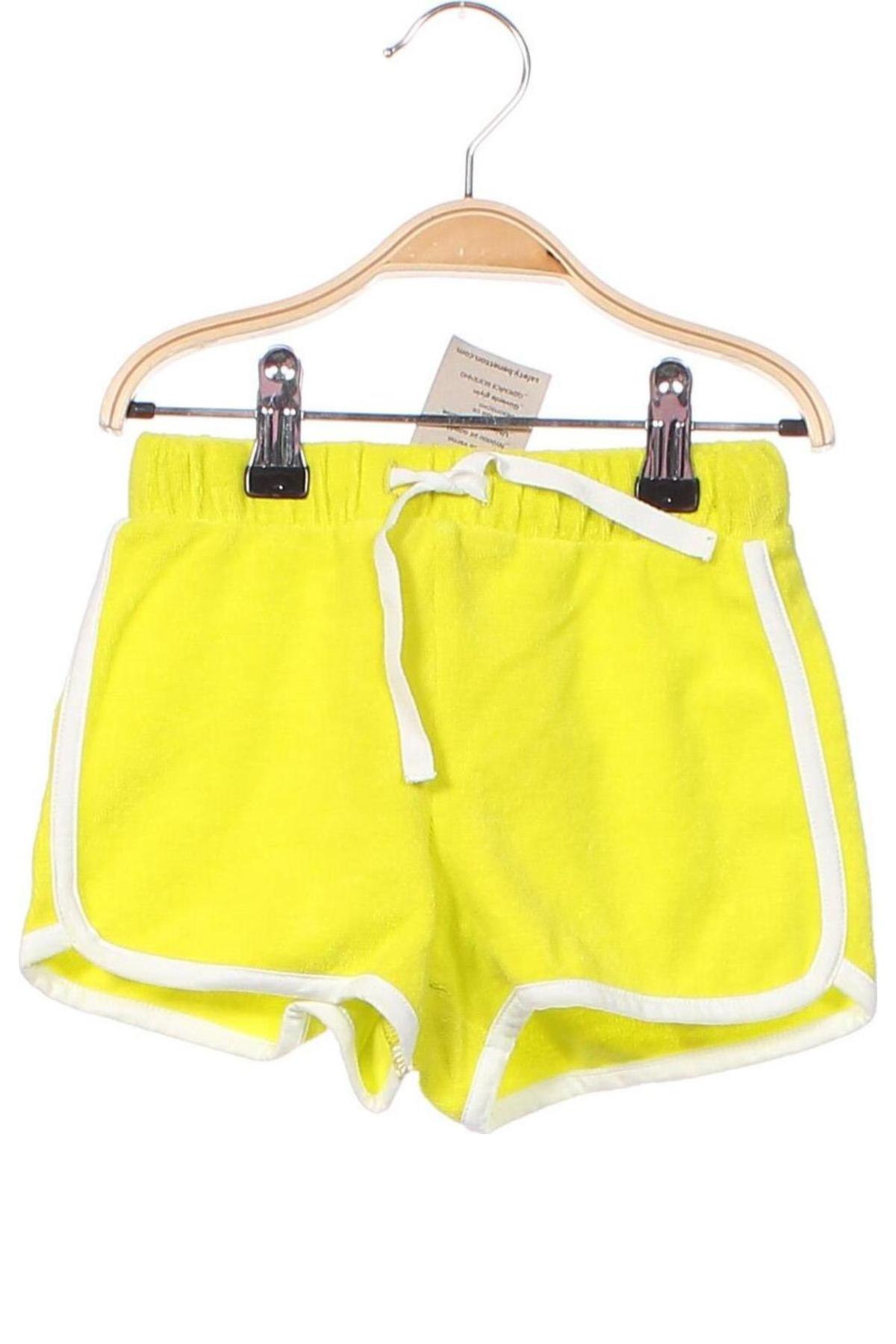 Pantaloni scurți pentru copii United Colors Of Benetton, Mărime 18-24m/ 86-98 cm, Culoare Galben, Preț 35,92 Lei
