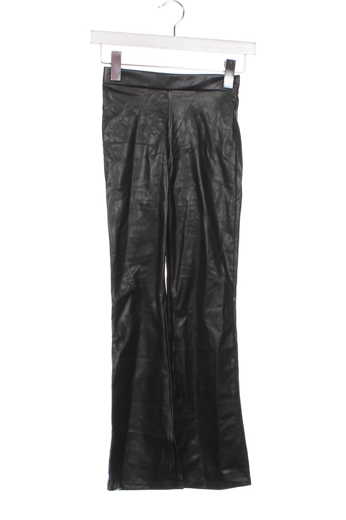 Gyerek bőr leggings H&M, Méret 10-11y / 146-152 cm, Szín Fekete, Ár 7 104 Ft