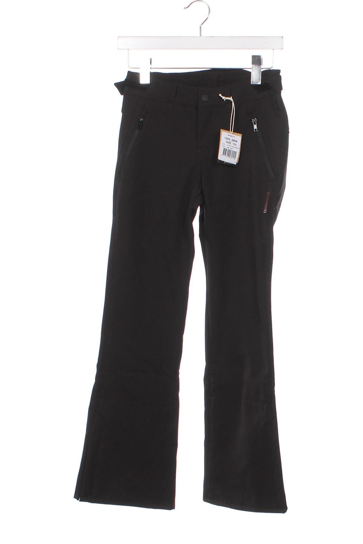Детски панталон Brunotti, Размер 11-12y/ 152-158 см, Цвят Черен, Цена 24,15 лв.