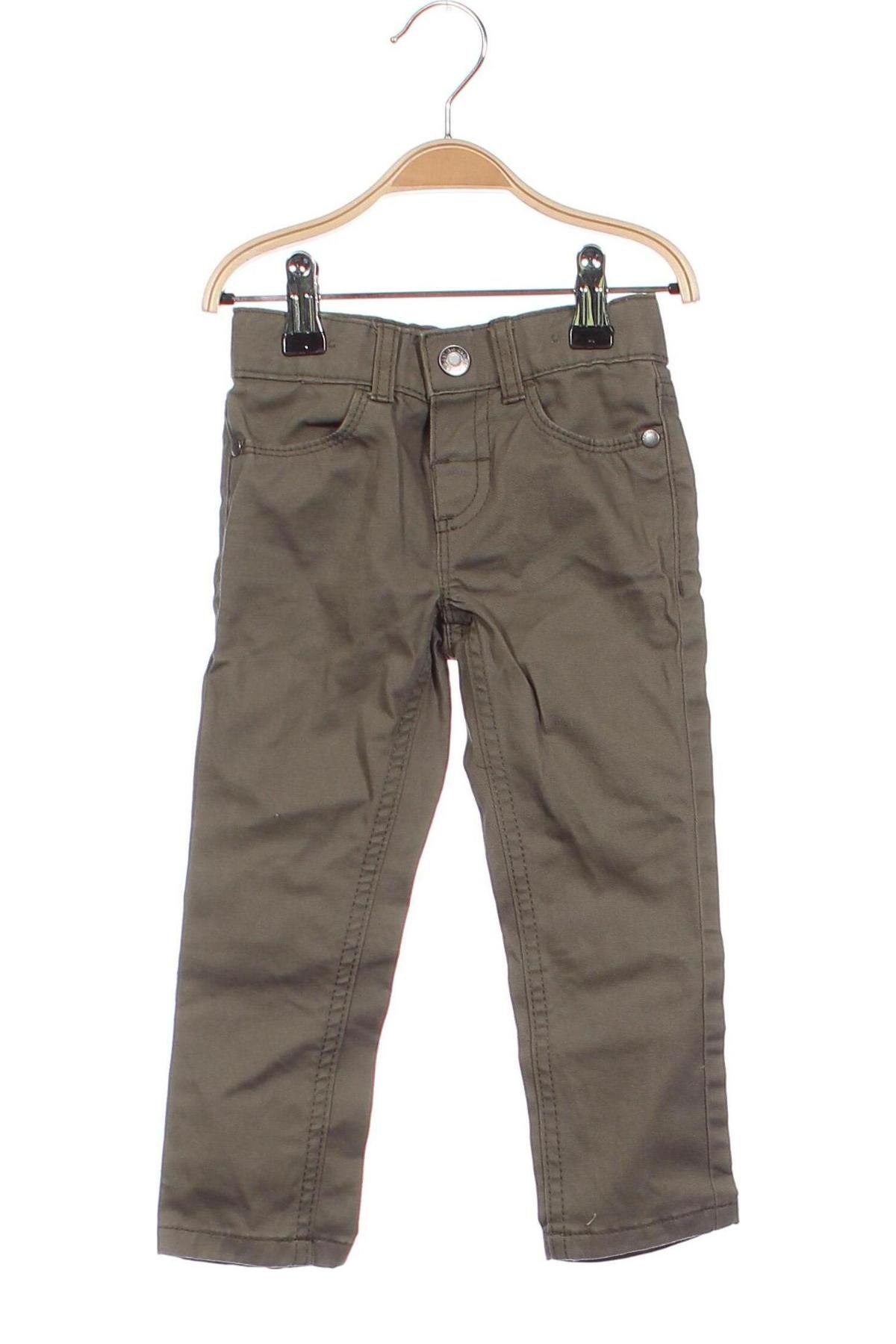 Детски панталон C&A, Размер 18-24m/ 86-98 см, Цвят Зелен, Цена 13,41 лв.