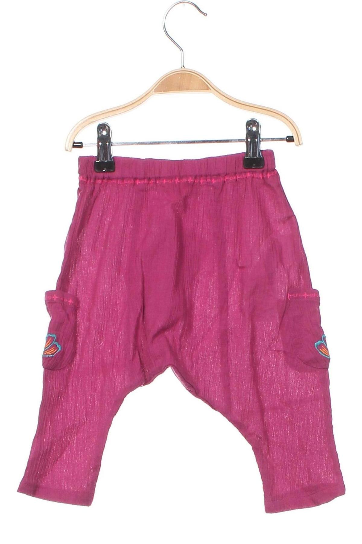 Παιδικό παντελόνι Du Pareil Au Meme, Μέγεθος 6-9m/ 68-74 εκ., Χρώμα Ρόζ , Τιμή 30,41 €