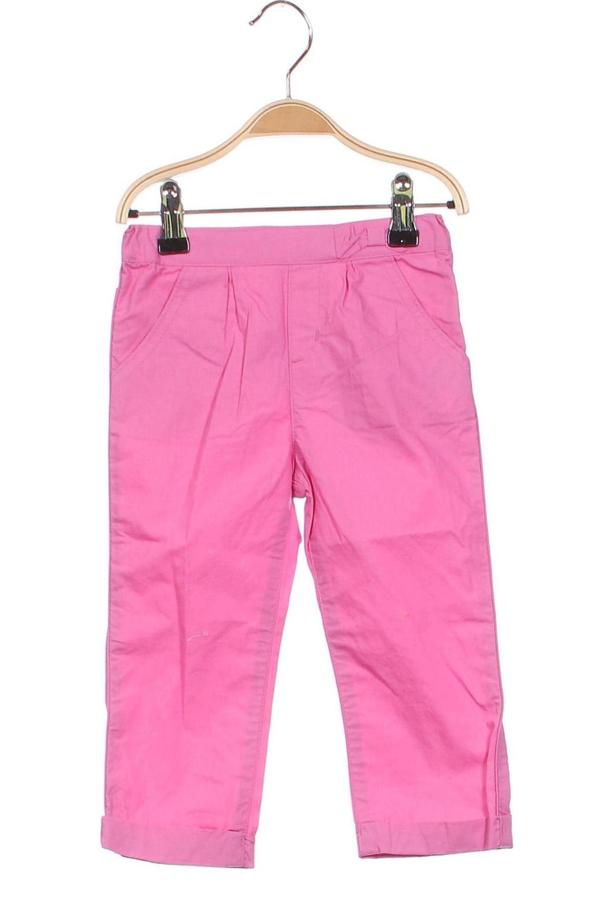 Детски панталон Du Pareil Au Meme, Размер 18-24m/ 86-98 см, Цвят Розов, Цена 10,35 лв.