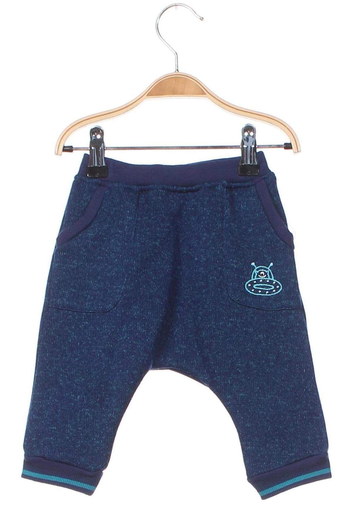 Dziecięce spodnie Du Pareil Au Meme, Rozmiar 3-6m/ 62-68 cm, Kolor Niebieski, Cena 157,26 zł