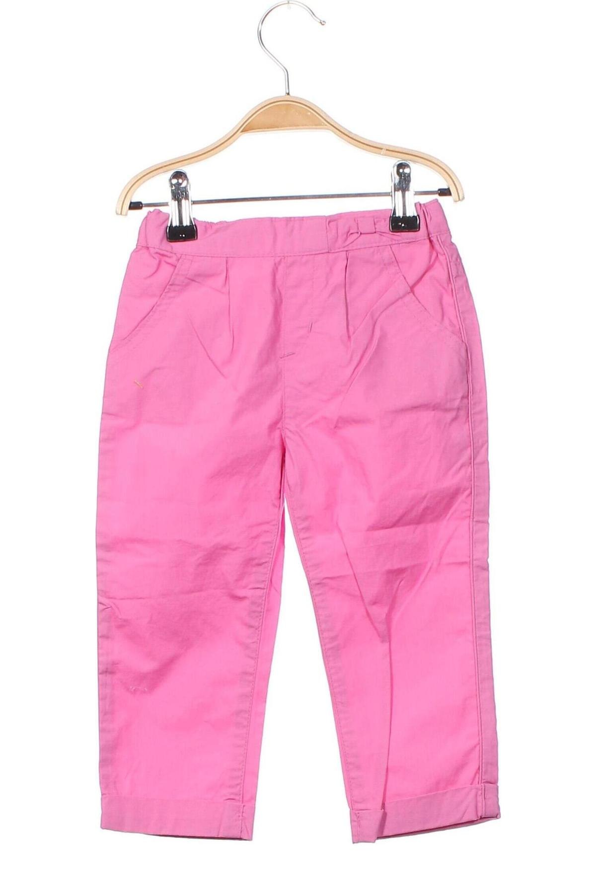 Детски панталон Du Pareil Au Meme, Размер 18-24m/ 86-98 см, Цвят Розов, Цена 49,00 лв.