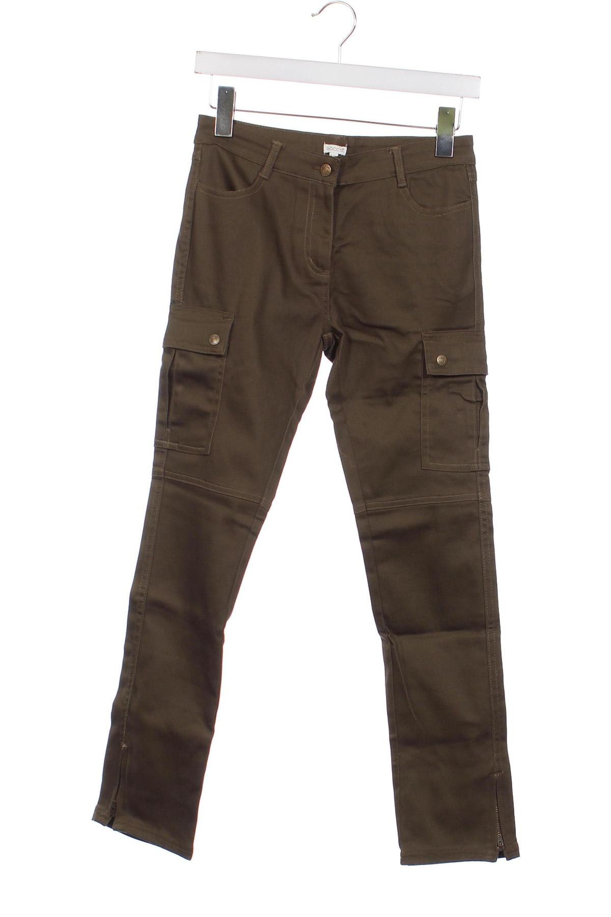 Pantaloni pentru copii Gocco, Mărime 11-12y/ 152-158 cm, Culoare Maro, Preț 155,26 Lei