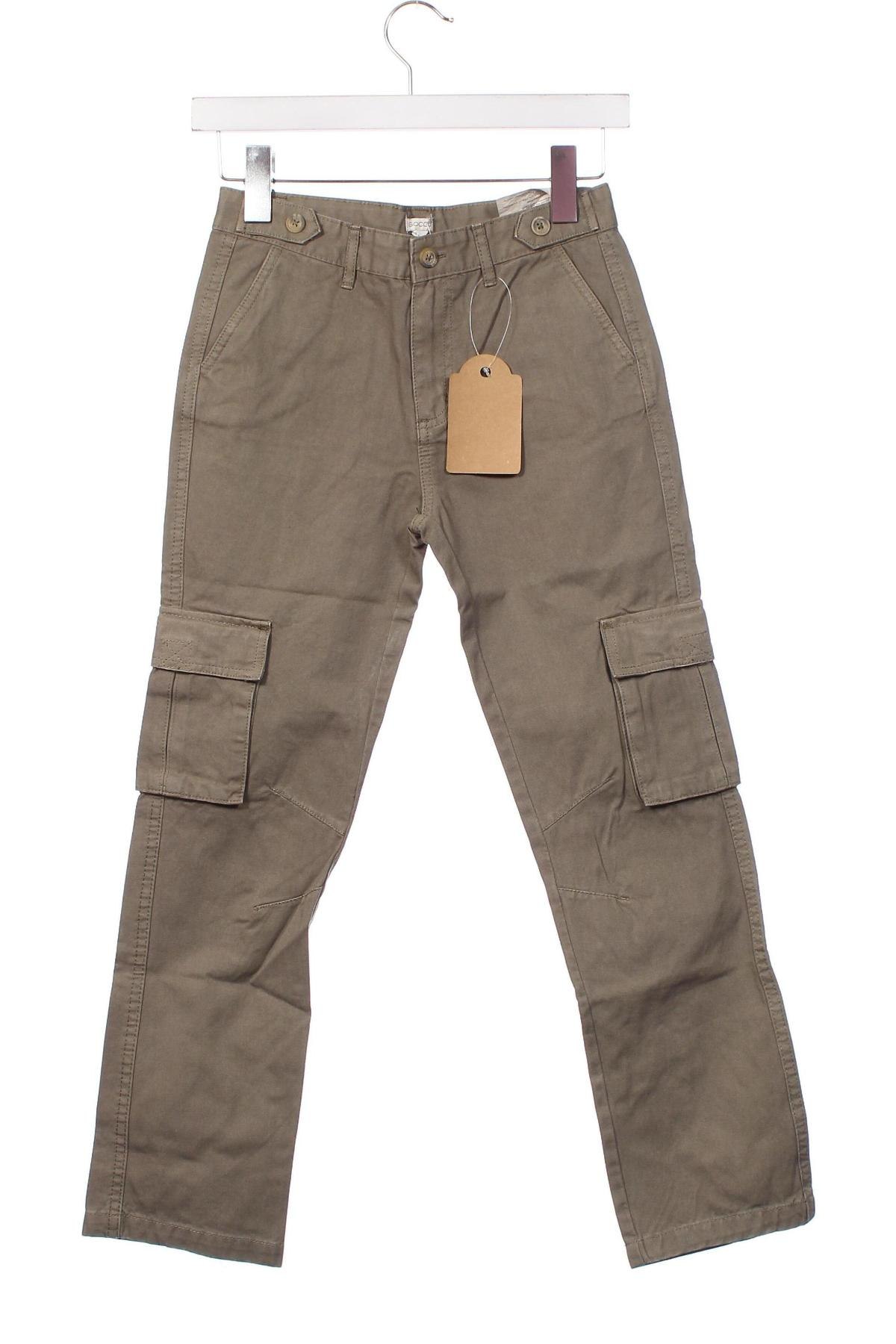 Παιδικό παντελόνι Gocco, Μέγεθος 9-10y/ 140-146 εκ., Χρώμα Πράσινο, Τιμή 35,57 €
