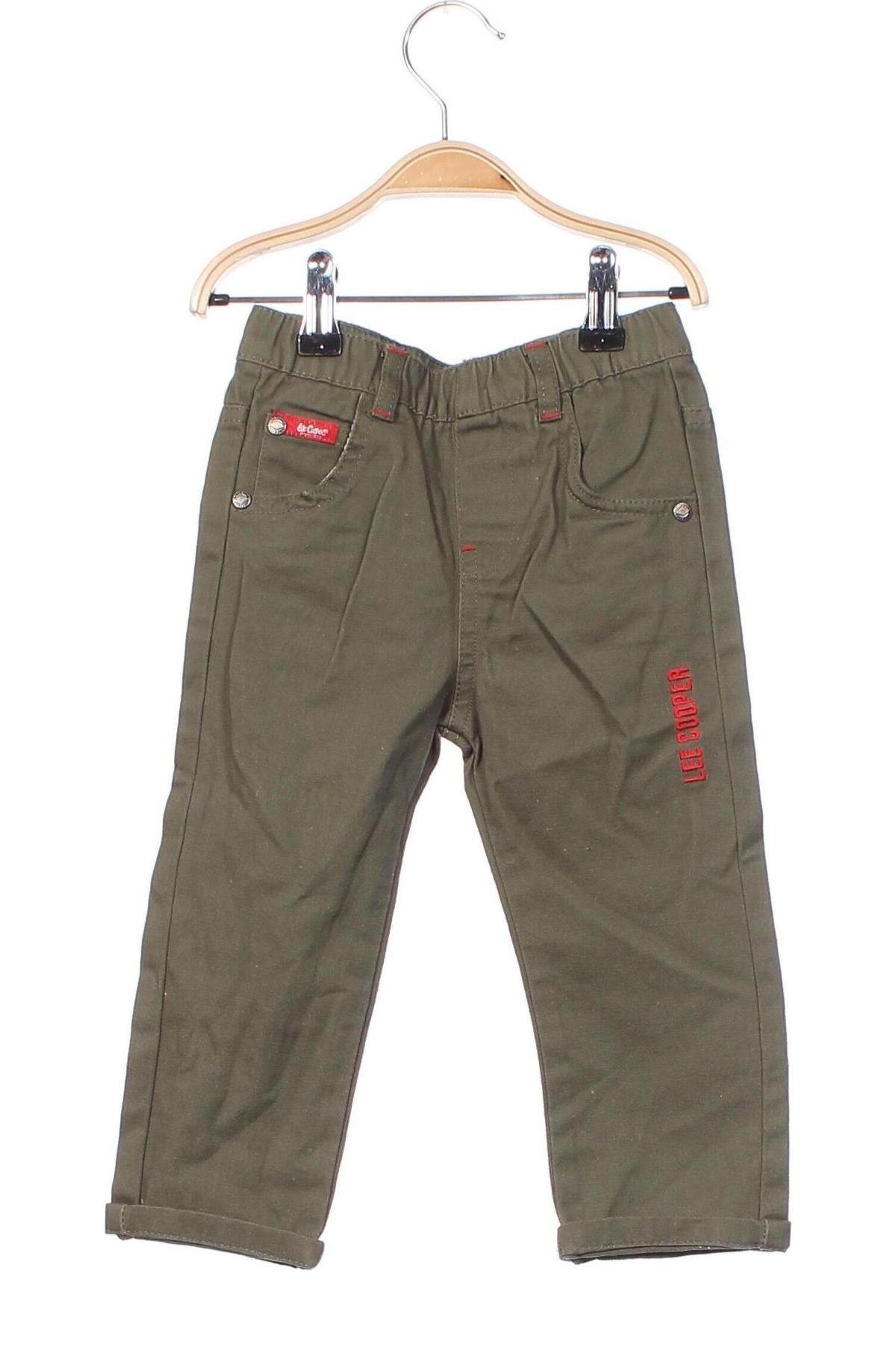 Dětské kalhoty  Lee Cooper, Velikost 18-24m/ 86-98 cm, Barva Zelená, Cena  146,00 Kč