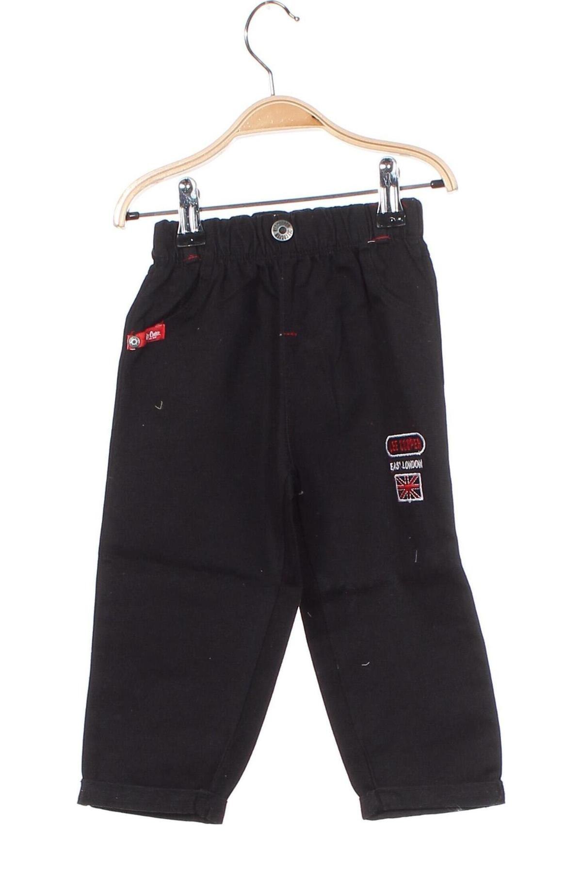 Παιδικό παντελόνι Lee Cooper, Μέγεθος 12-18m/ 80-86 εκ., Χρώμα Μαύρο, Τιμή 7,22 €