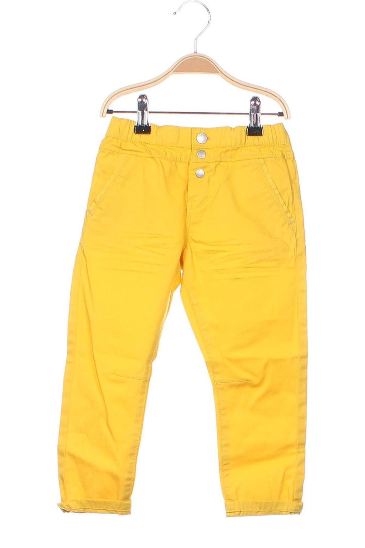 Παιδικό παντελόνι Obaibi, Μέγεθος 18-24m/ 86-98 εκ., Χρώμα Κίτρινο, Τιμή 23,71 €