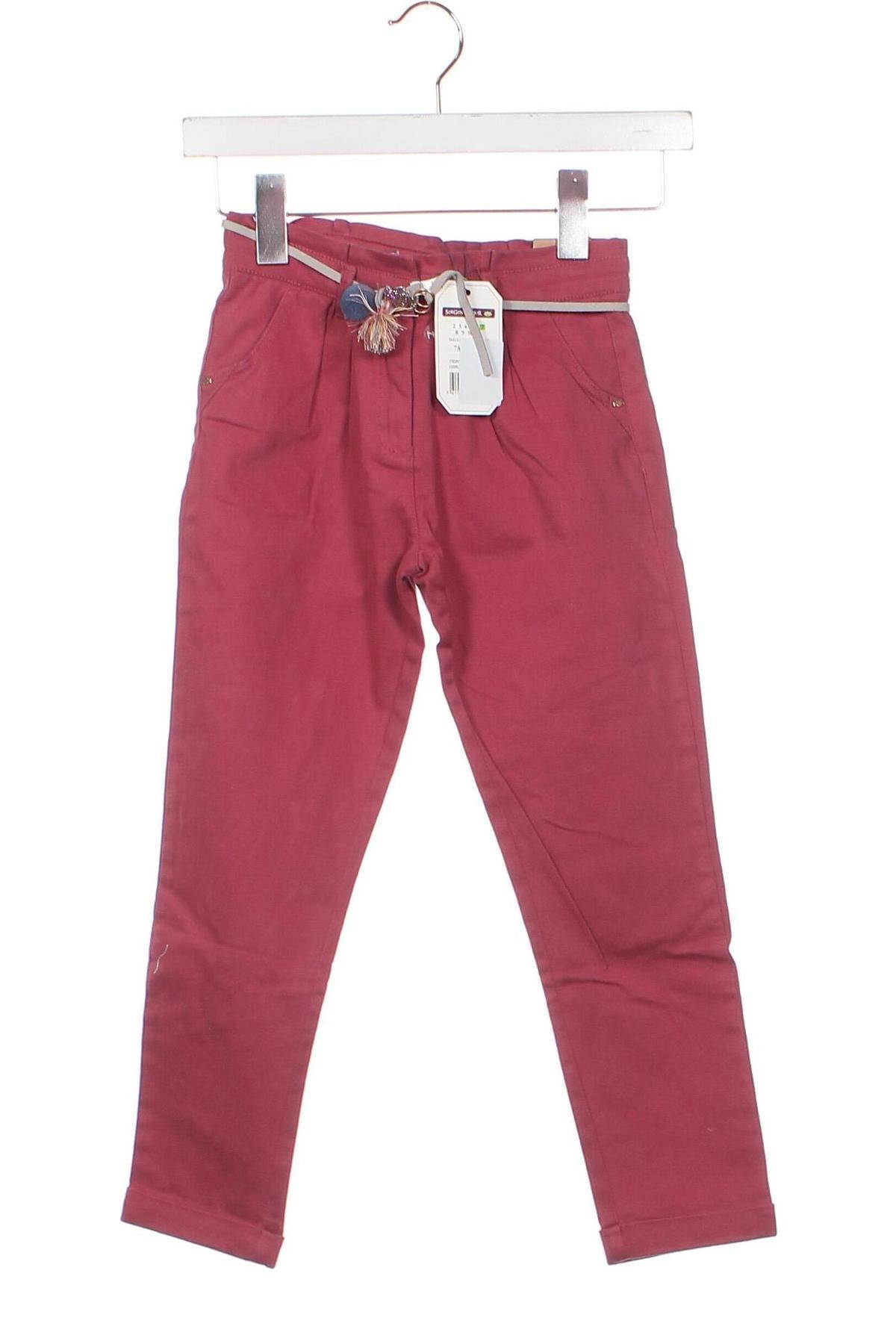 Παιδικό παντελόνι Sergent Major, Μέγεθος 6-7y/ 122-128 εκ., Χρώμα Ρόζ , Τιμή 30,41 €