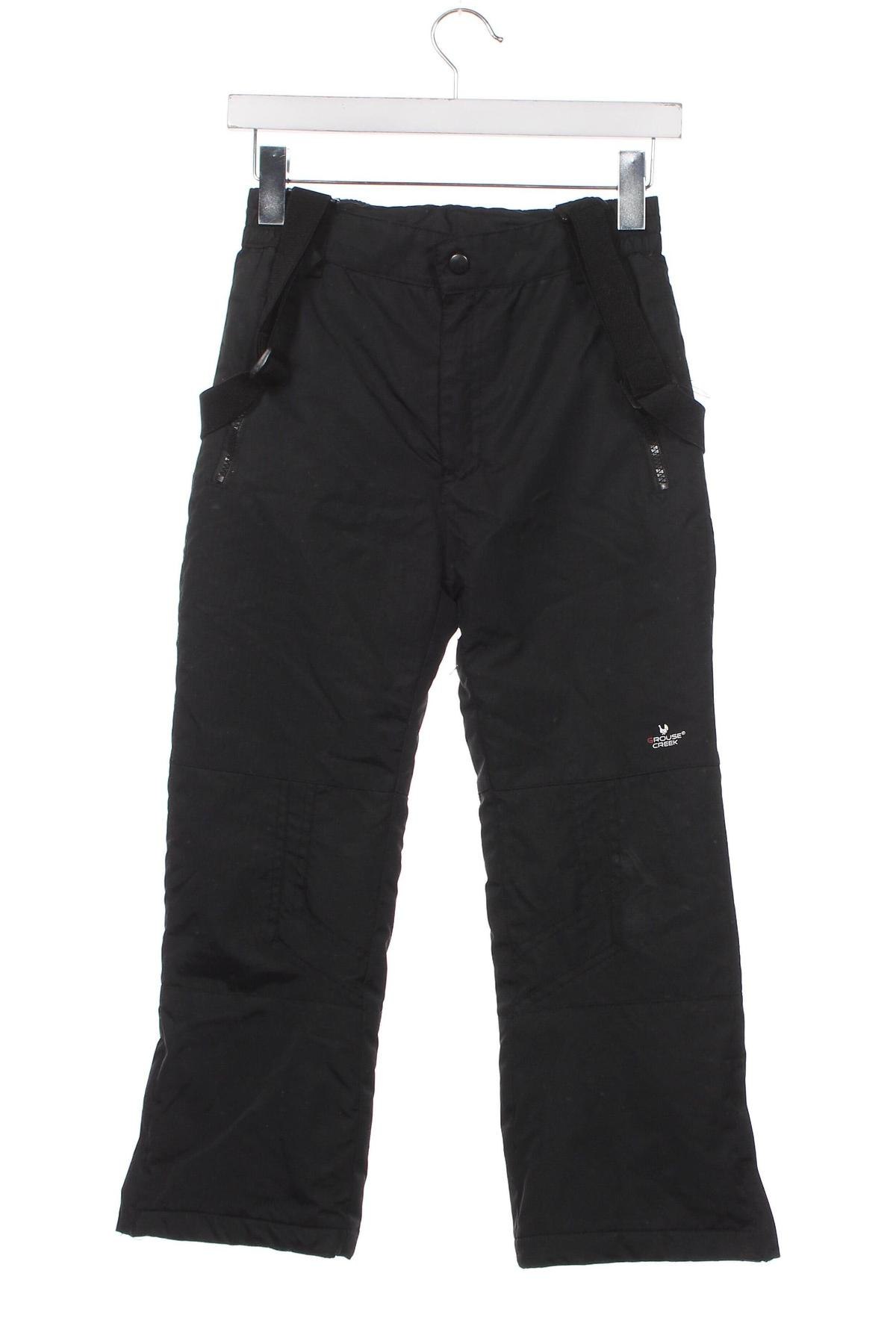 Детски панталон за зимни спортове, Размер 7-8y/ 128-134 см, Цвят Черен, Цена 13,81 лв.
