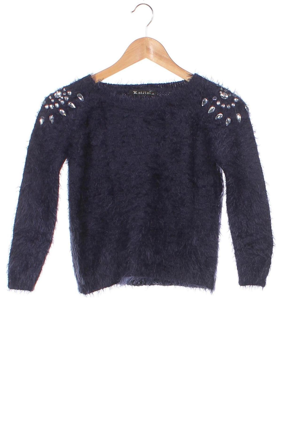 Παιδικό πουλόβερ, Μέγεθος 13-14y/ 164-168 εκ., Χρώμα Μπλέ, Τιμή 5,17 €