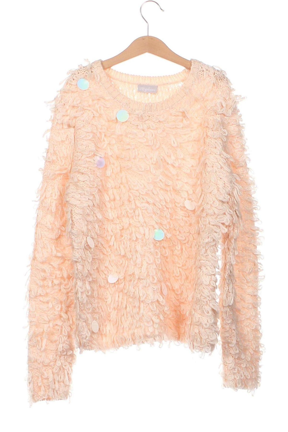 Детски пуловер, Размер 12-13y/ 158-164 см, Цвят Розов, Цена 7,14 лв.