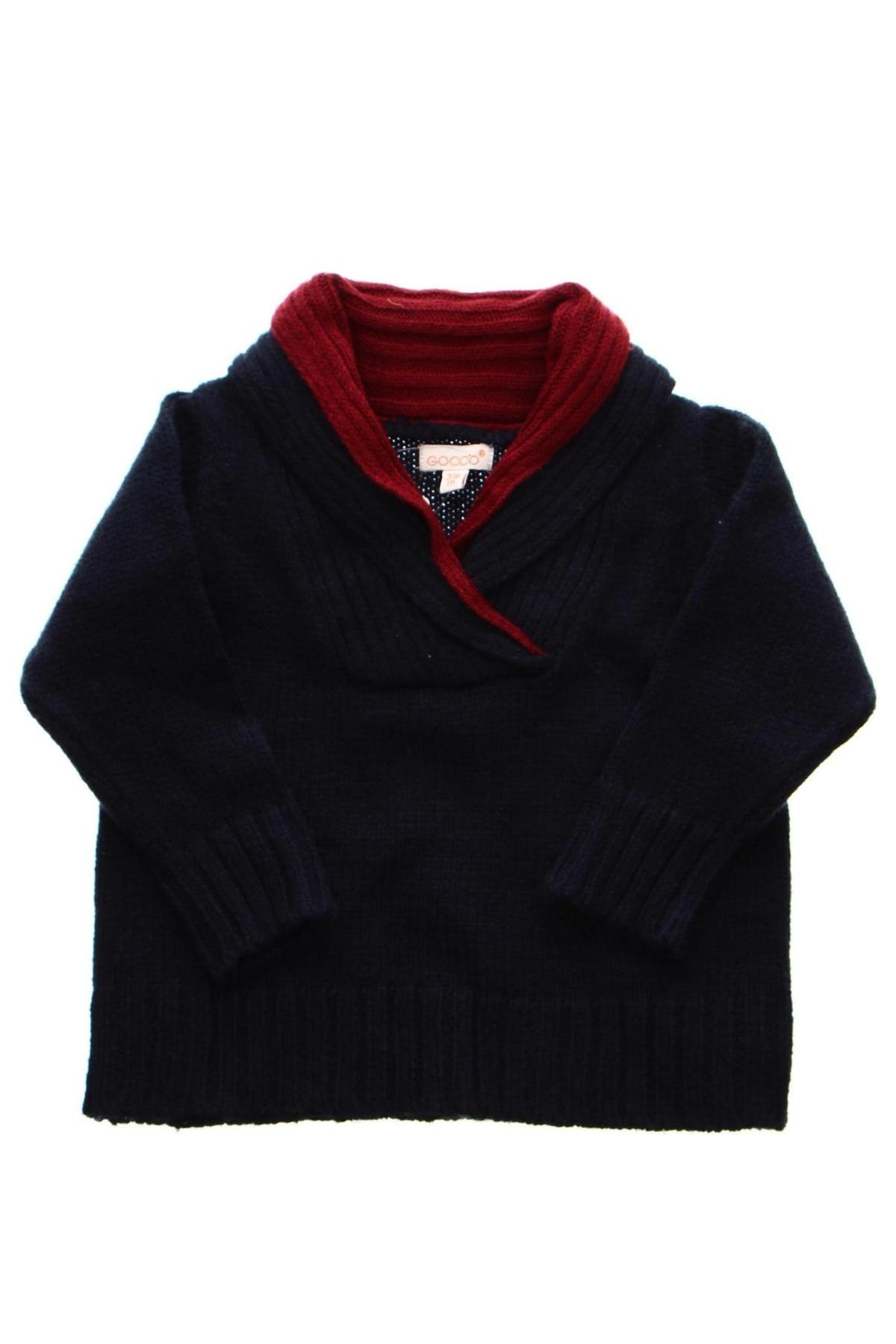 Παιδικό πουλόβερ Gocco, Μέγεθος 3-6m/ 62-68 εκ., Χρώμα Μπλέ, Τιμή 4,87 €