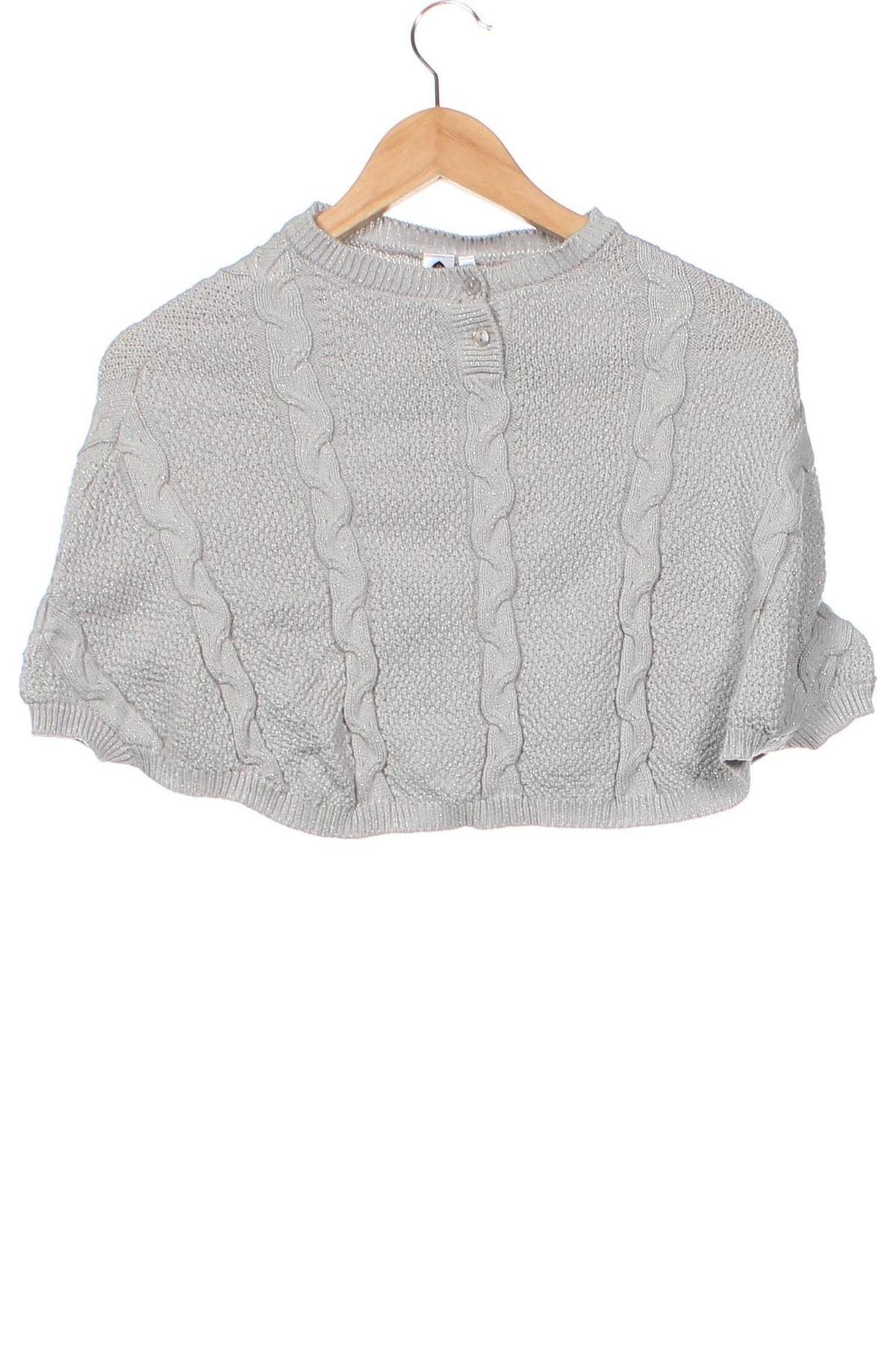 Детски пуловер Grain De Ble, Размер 2-3y/ 98-104 см, Цвят Сив, Цена 11,27 лв.