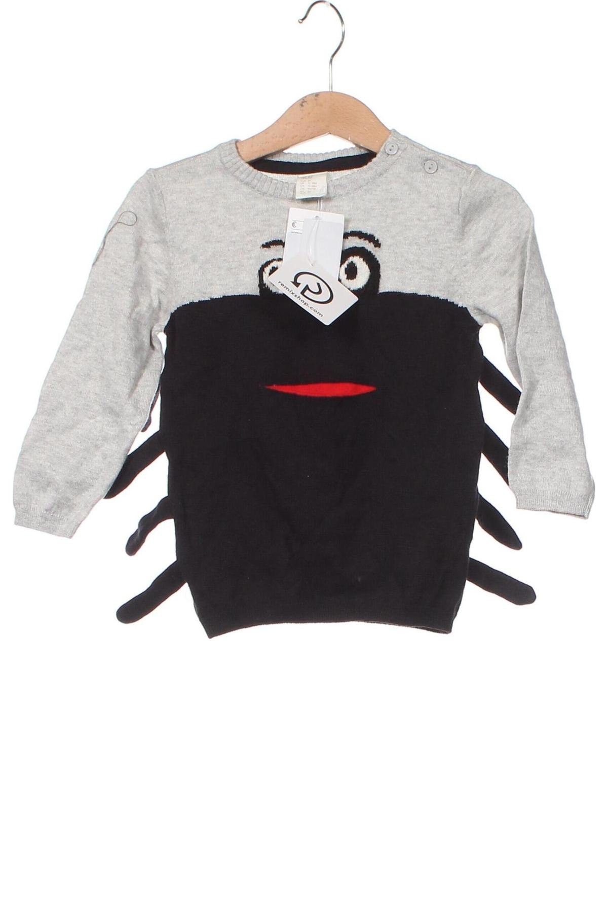 Παιδικό πουλόβερ H&M, Μέγεθος 12-18m/ 80-86 εκ., Χρώμα Μαύρο, Τιμή 8,68 €