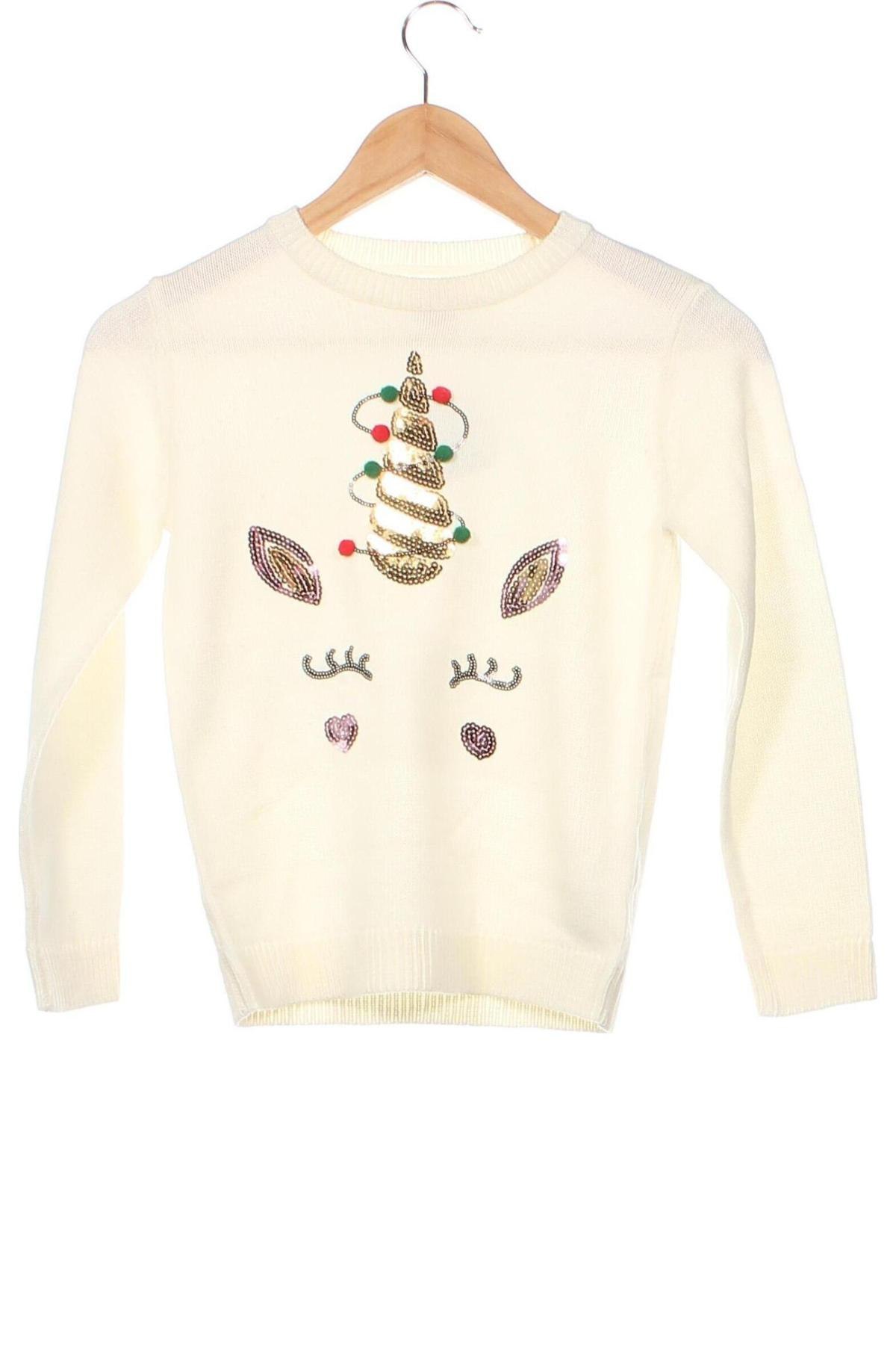 Детски пуловер Irl, Размер 9-10y/ 140-146 см, Цвят Екрю, Цена 49,00 лв.