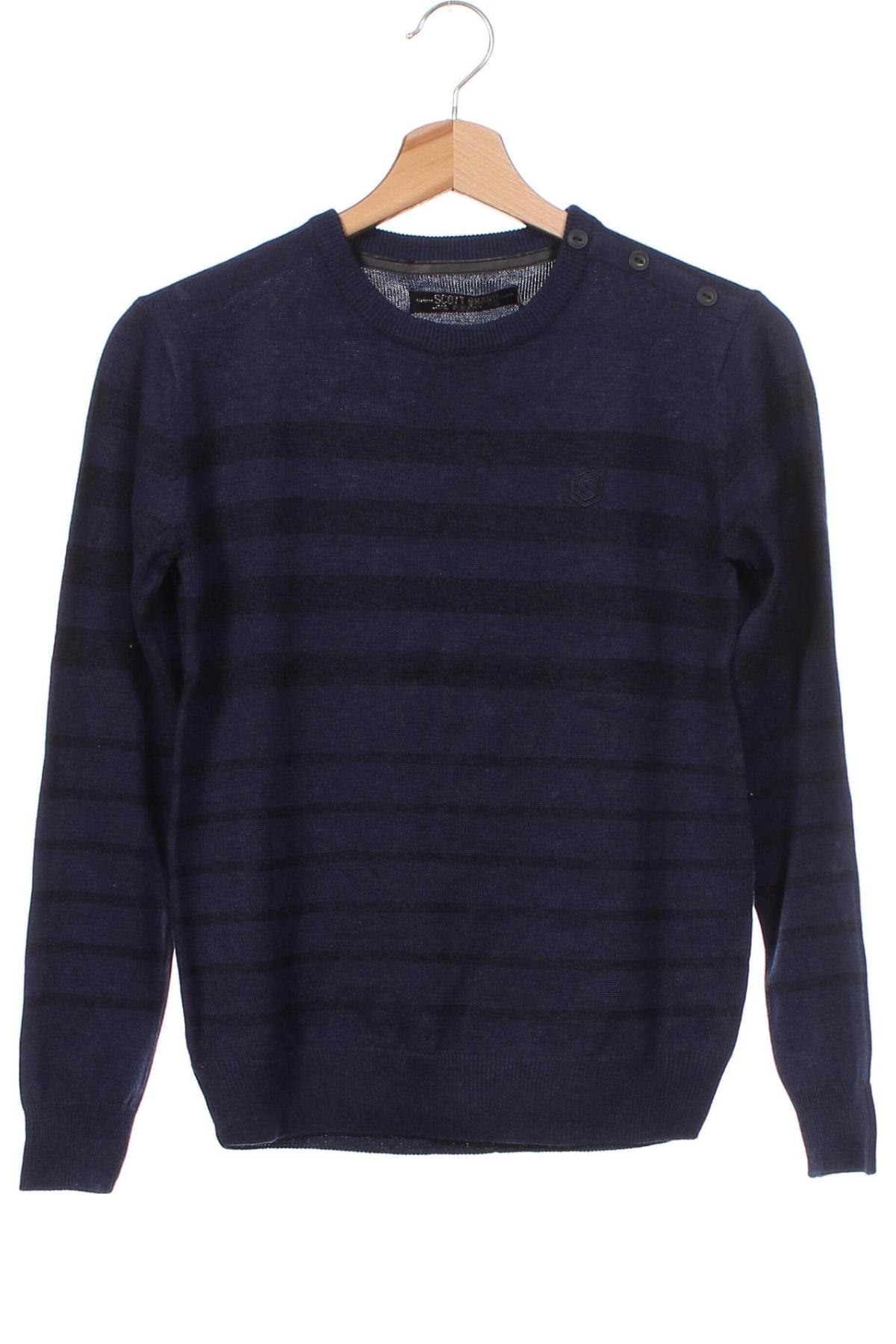 Детски пуловер Scott, Размер 11-12y/ 152-158 см, Цвят Син, Цена 79,00 лв.