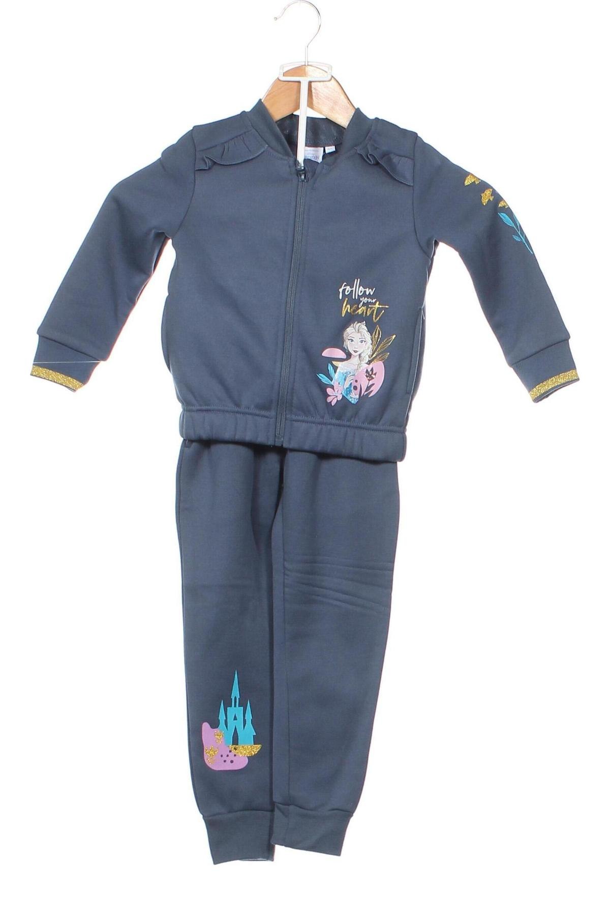 Kinder Trainingsanzug Disney, Größe 3-4y/ 104-110 cm, Farbe Blau, Preis 35,57 €