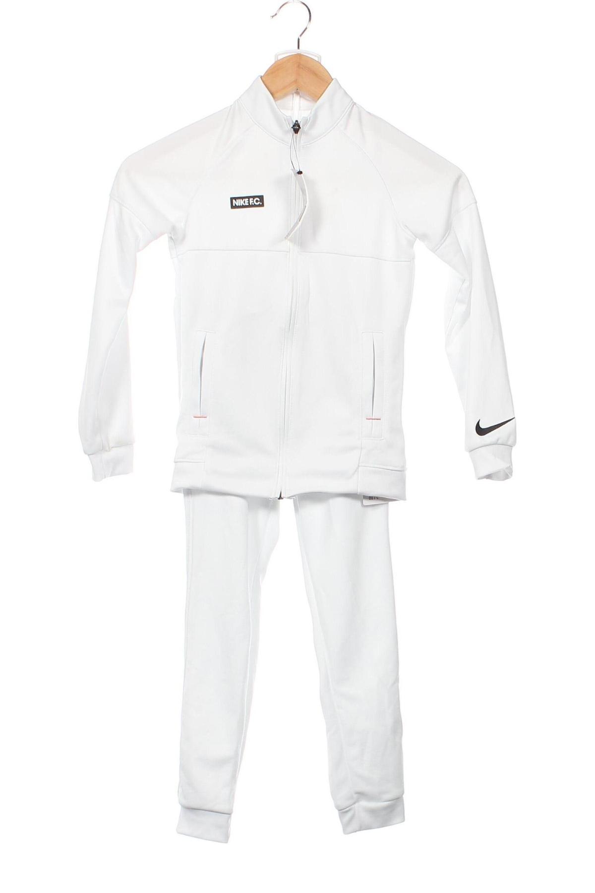 Kinder Trainingsanzug Nike, Größe 6-7y/ 122-128 cm, Farbe Weiß, Preis € 76,80